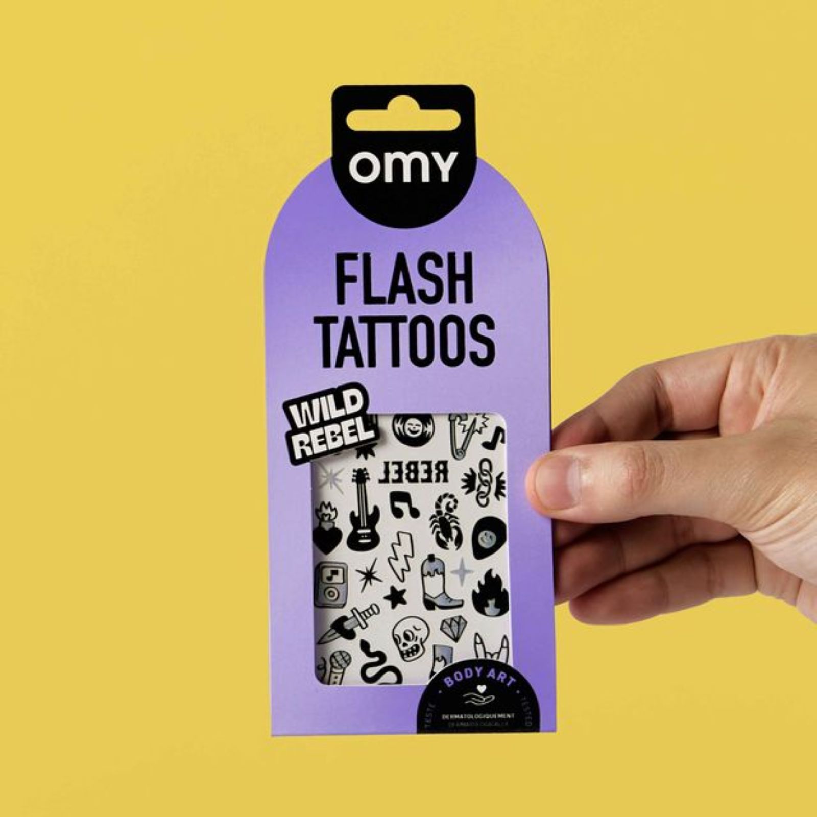 Flash Tattoo - Wild Rebel