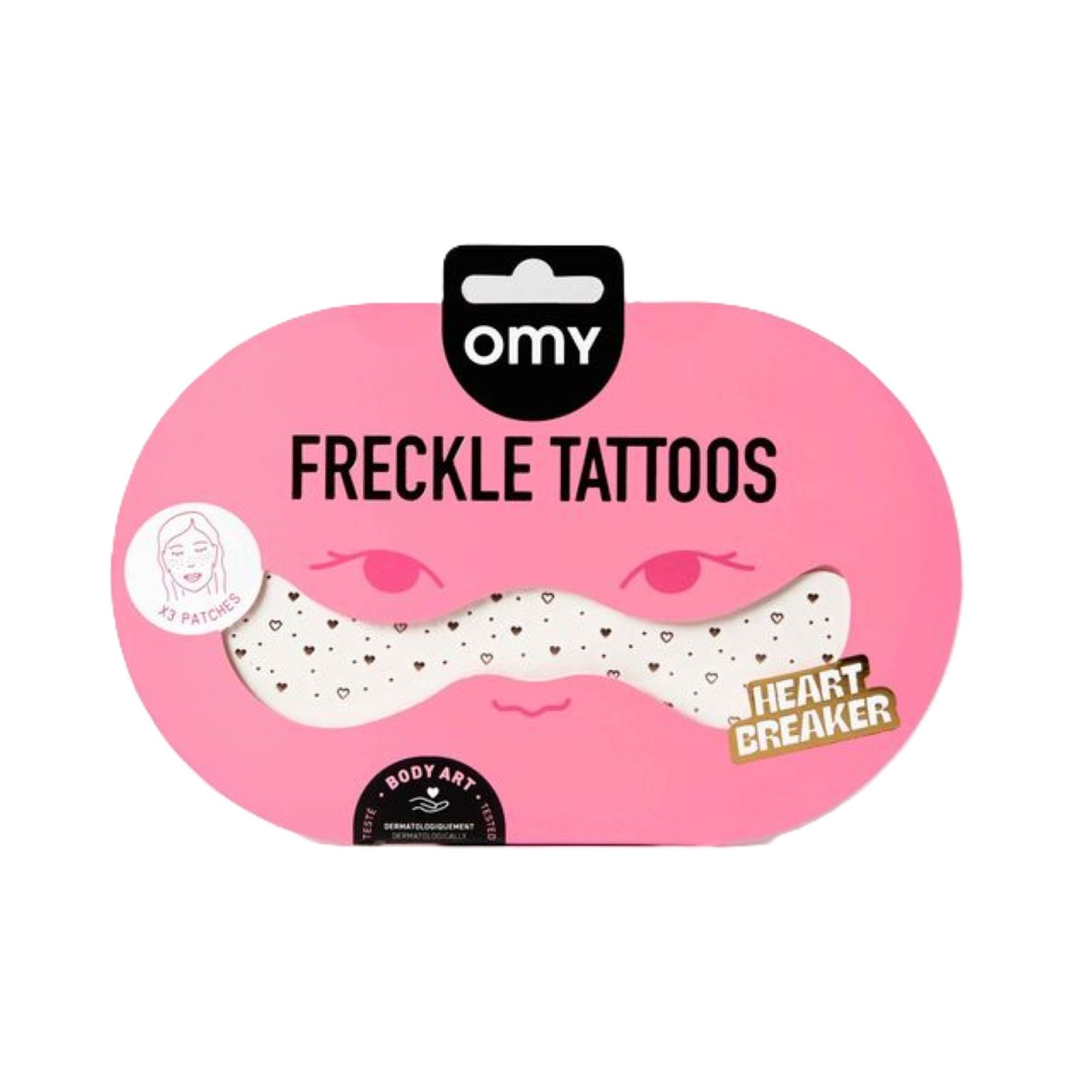 Freckles Tattoo - Heartbreaker (12 Freckles + POS)