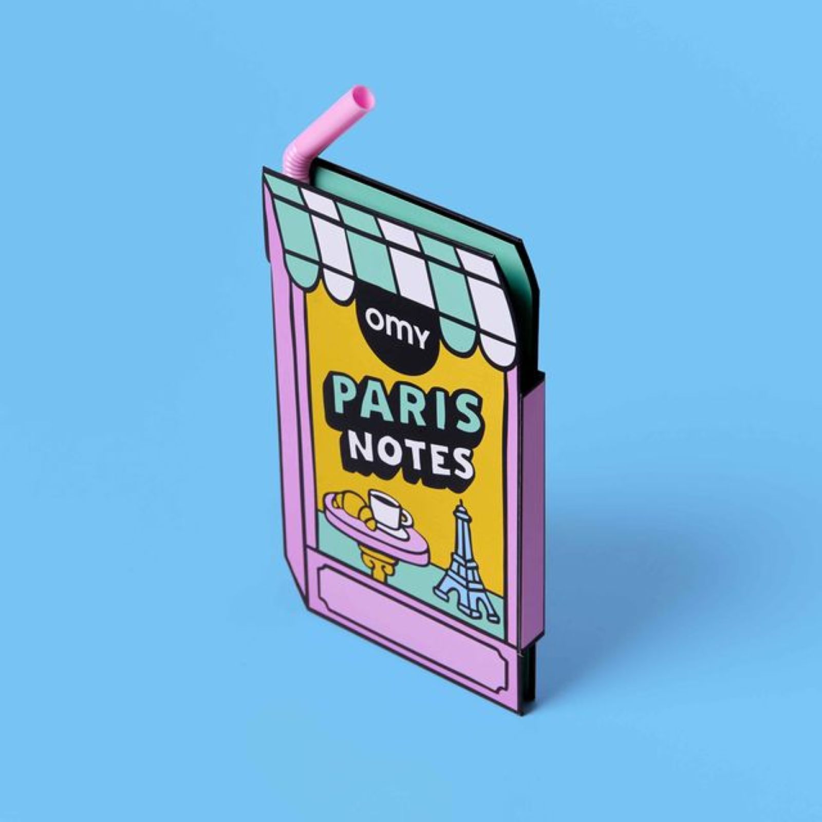 Sticky Notes – Paris (8 Notebooks + POS)