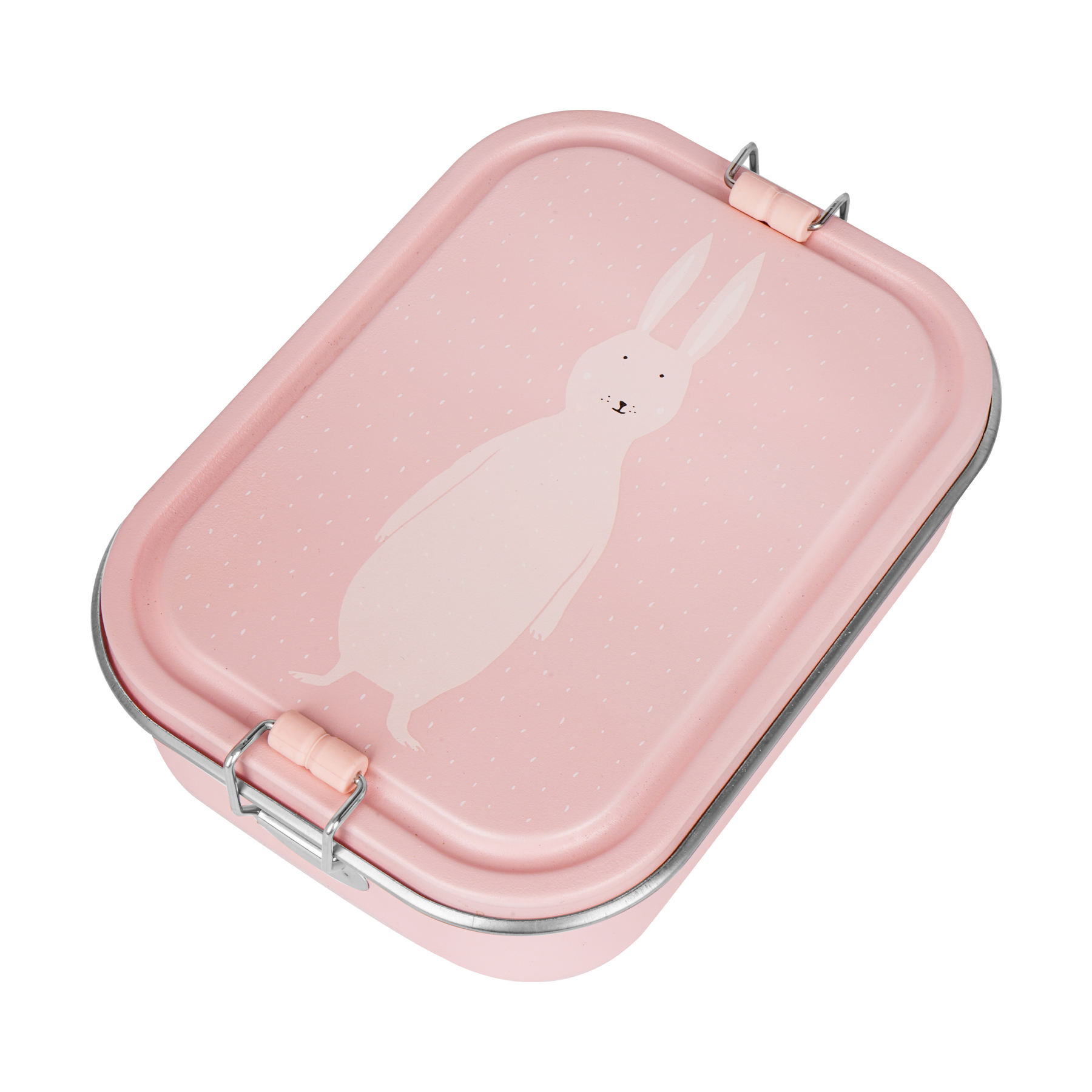 Stainless Steel Lunch Box Large - 2-Compartment - Mrs. Rabbit