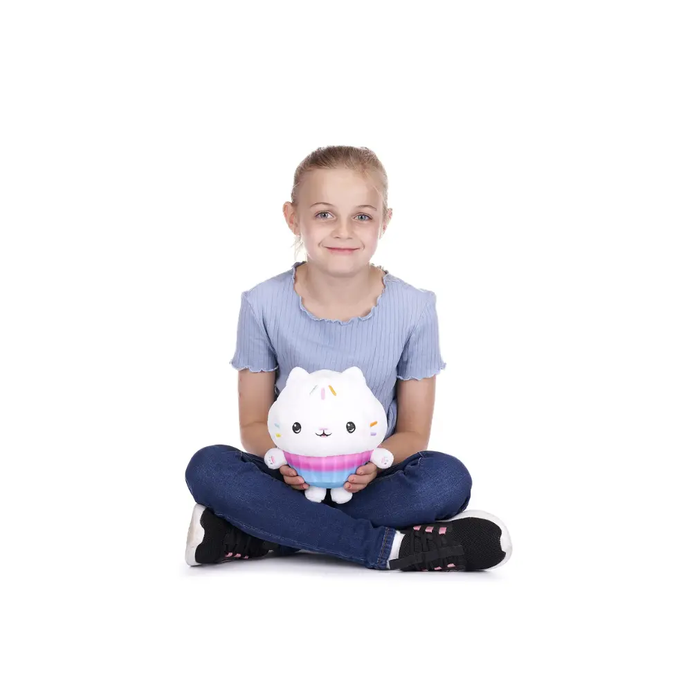 Gabby’s Dollhouse – Dollhouse plush Cakey cat 10-inch