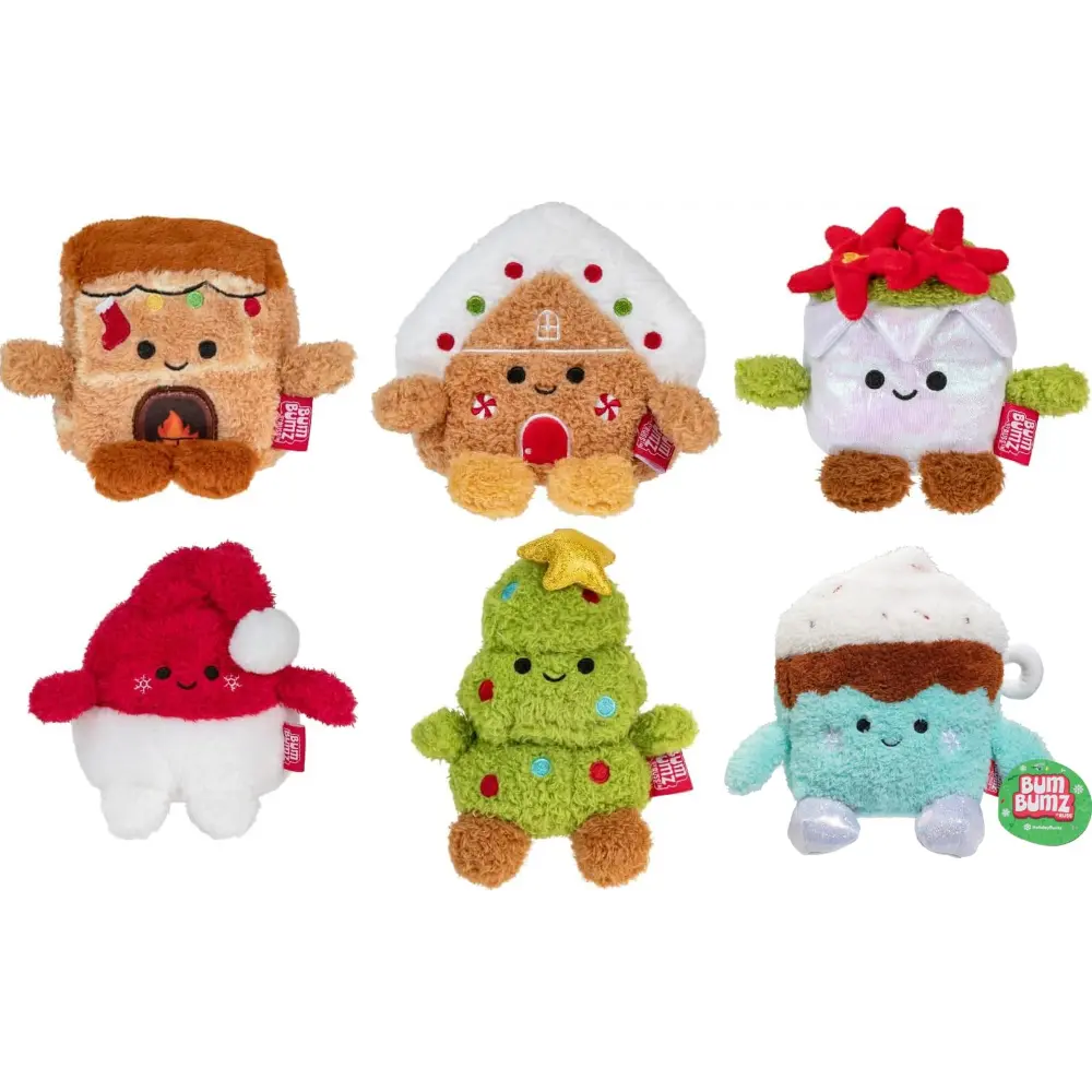 BumBumz - HolidayBumz 4.5-inch Series 2 counter display of 12