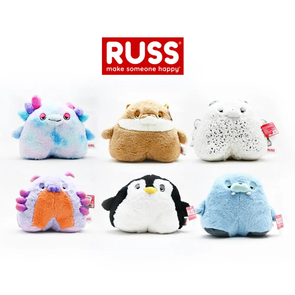 Russ - Daydreamerz Sea creatures 9-inch 6-piece assortment
