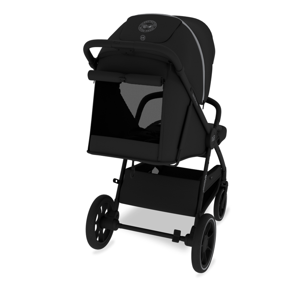 Neobreez - Vento All Terrain High Landscape Baby Stroller - Dark Grey