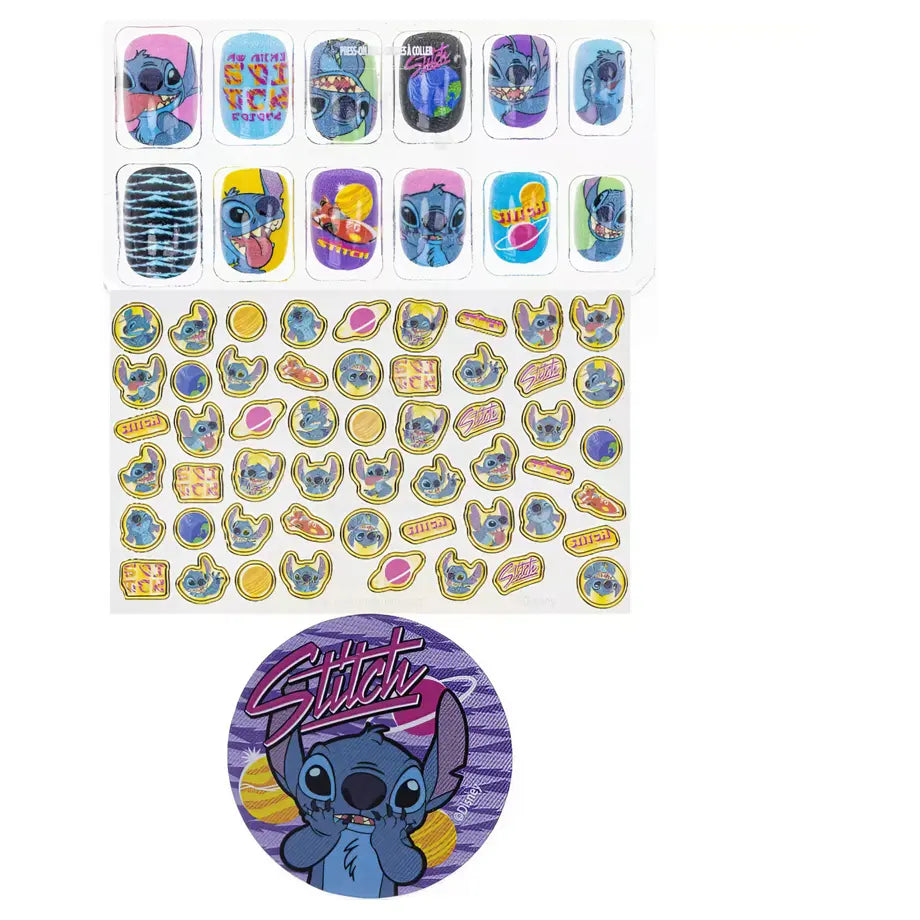Townley Stitch 66-Piece Nail Art Set with Press-On Nails