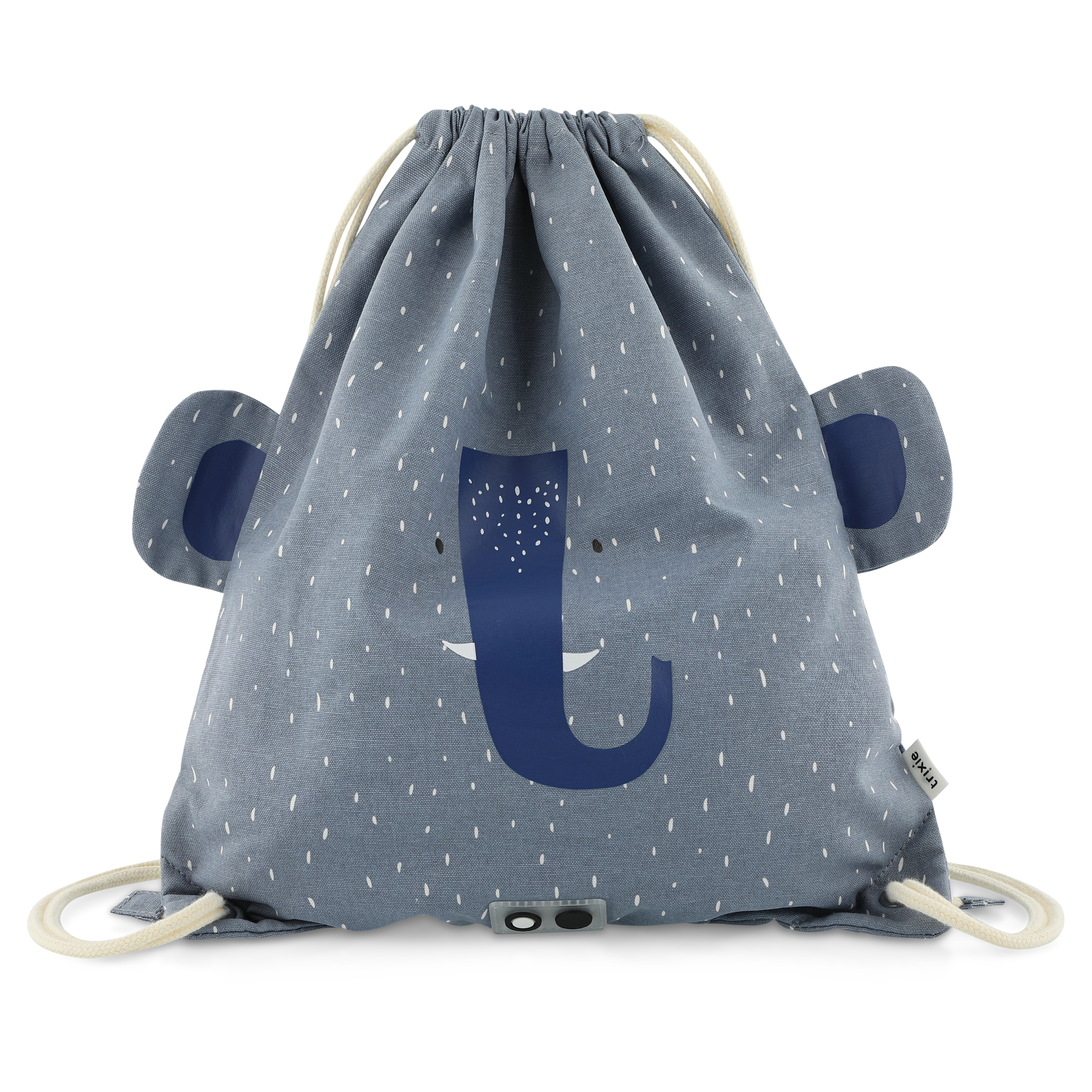 Kids Drawstring Bag - 15.7 Inch/40 cm - Mrs. Elephant