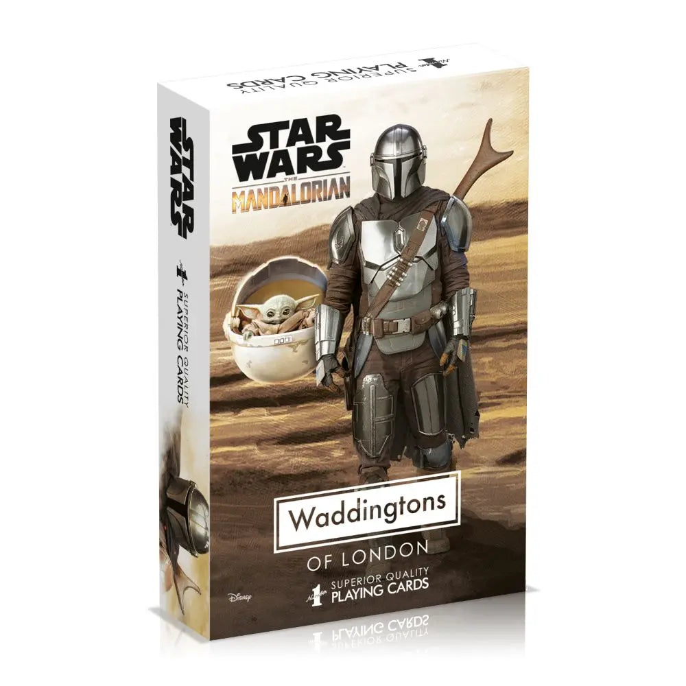 Waddi – Licensed Mandalorian playing cards English UK 12-pack