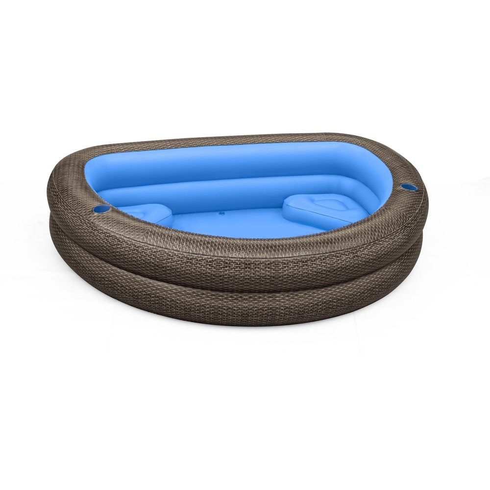 Bestway - Family pool TruePrint wcker 231x178x53cm