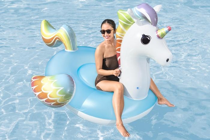 Bestway - Rider supersized unicorn 224x164cm