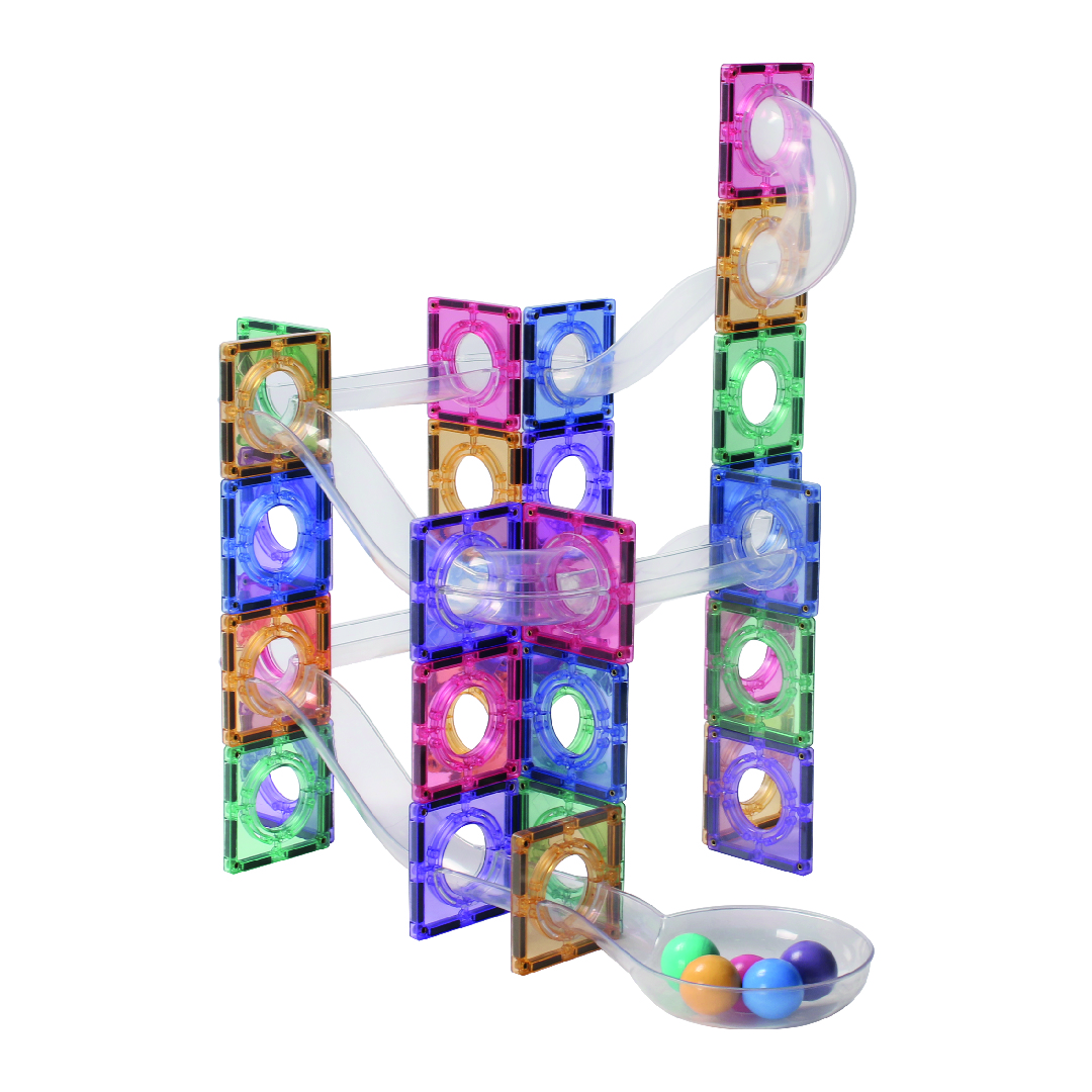 Cleverclixx – Ball Run Clever Pack Pastel 110 Pieces