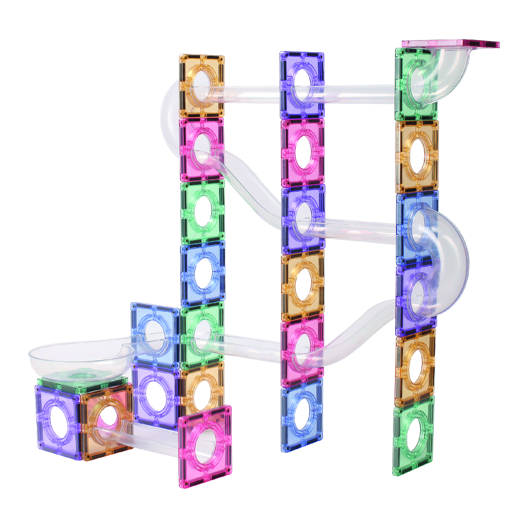 Cleverclixx – Ball Run Clever Pack Pastel 110 Pieces