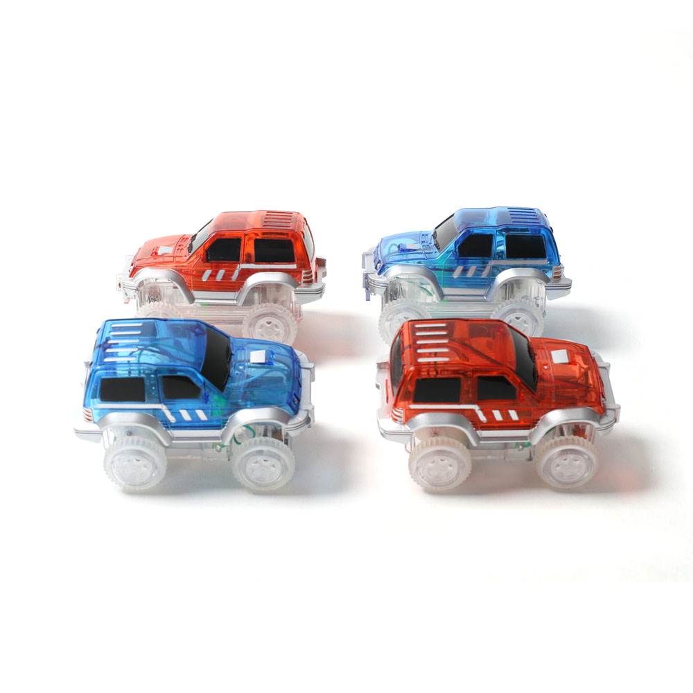 Cleverclixx - Race Track Car Blue