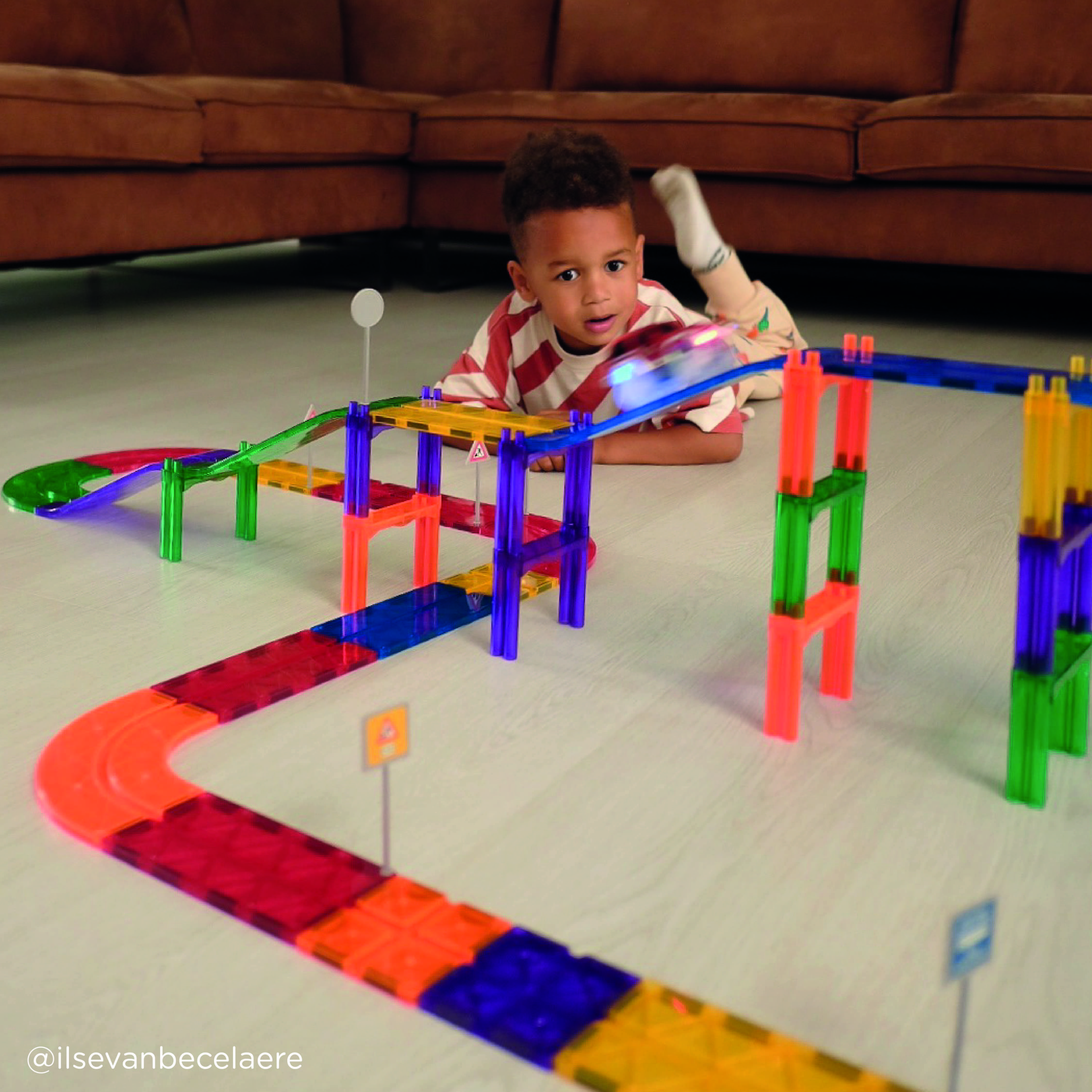 Cleverclixx - Race Track Add-on Curves Intense 15 Pieces