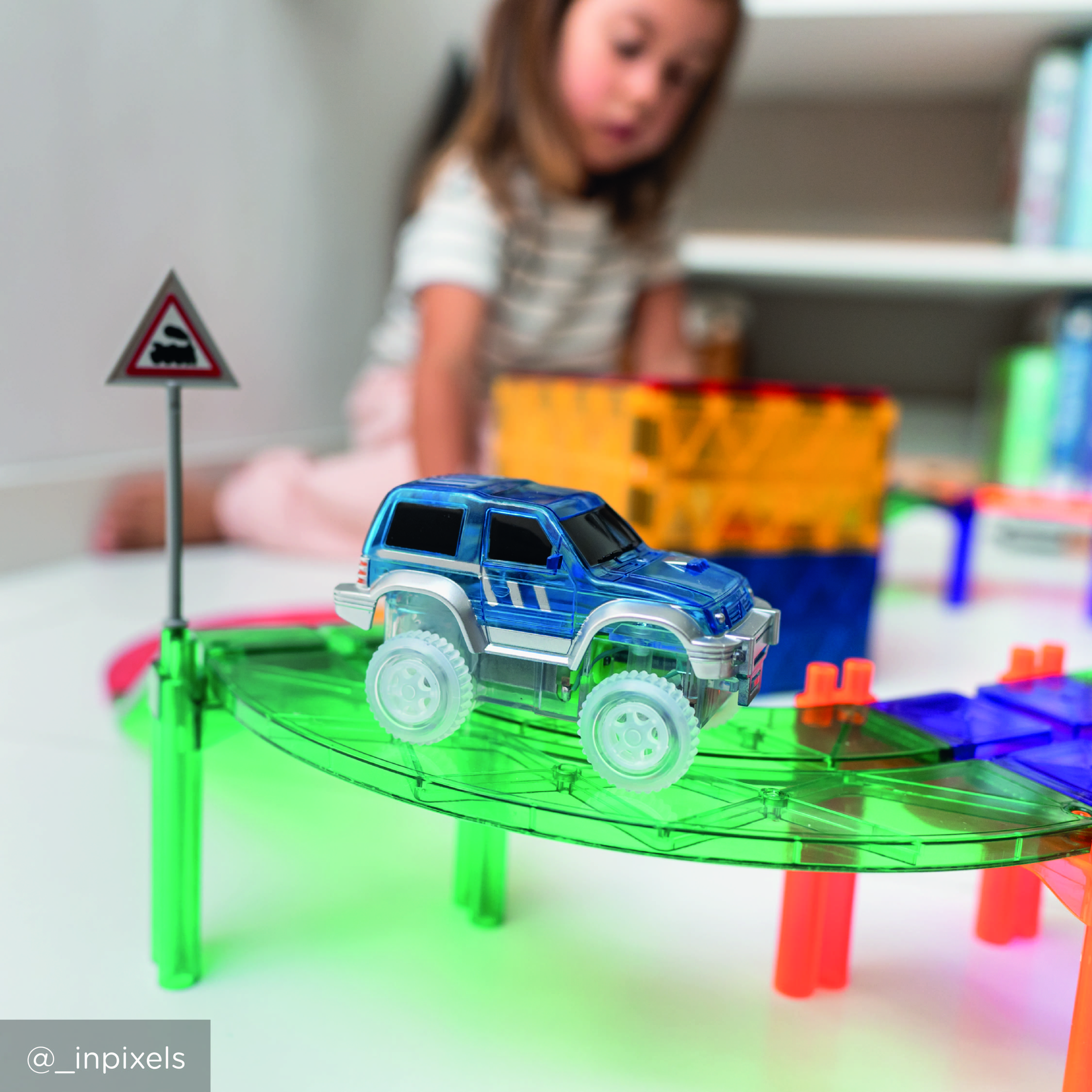 Cleverclixx - Race Track Add-on Curves Intense 15 Pieces