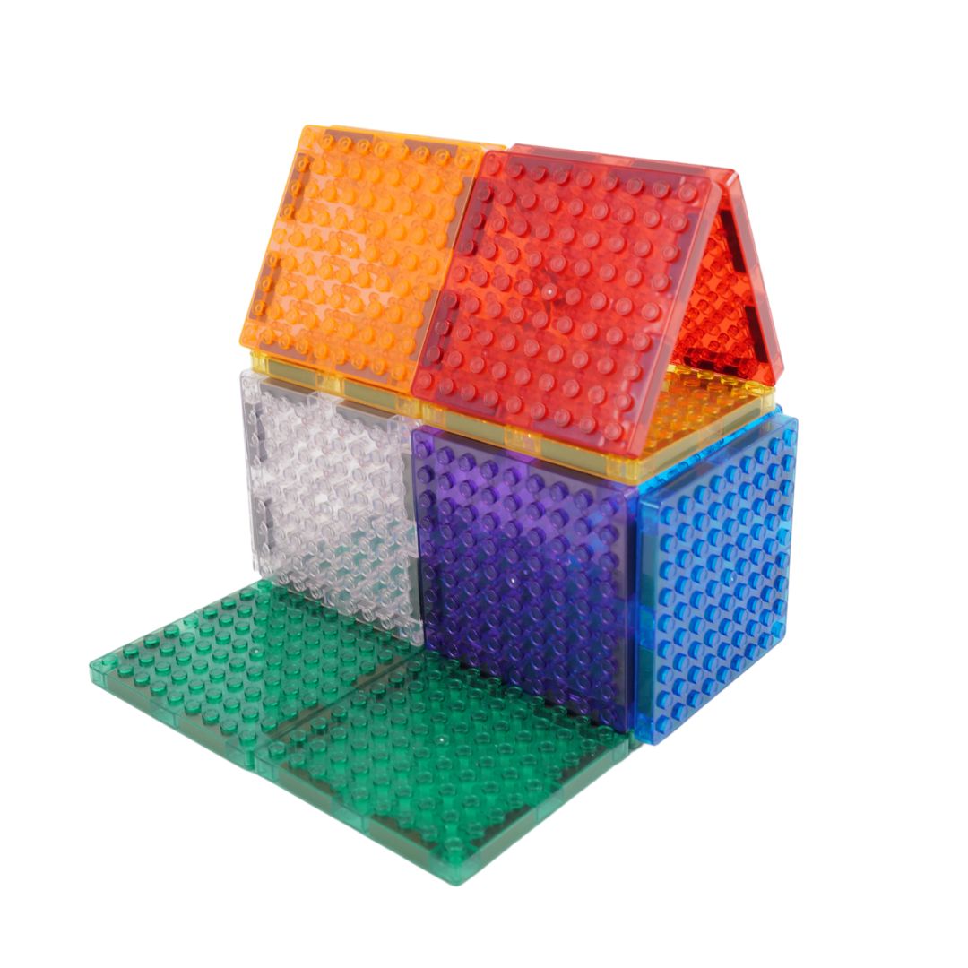Cleverclixx – Brick Tiles Pack Intense 16 Pieces