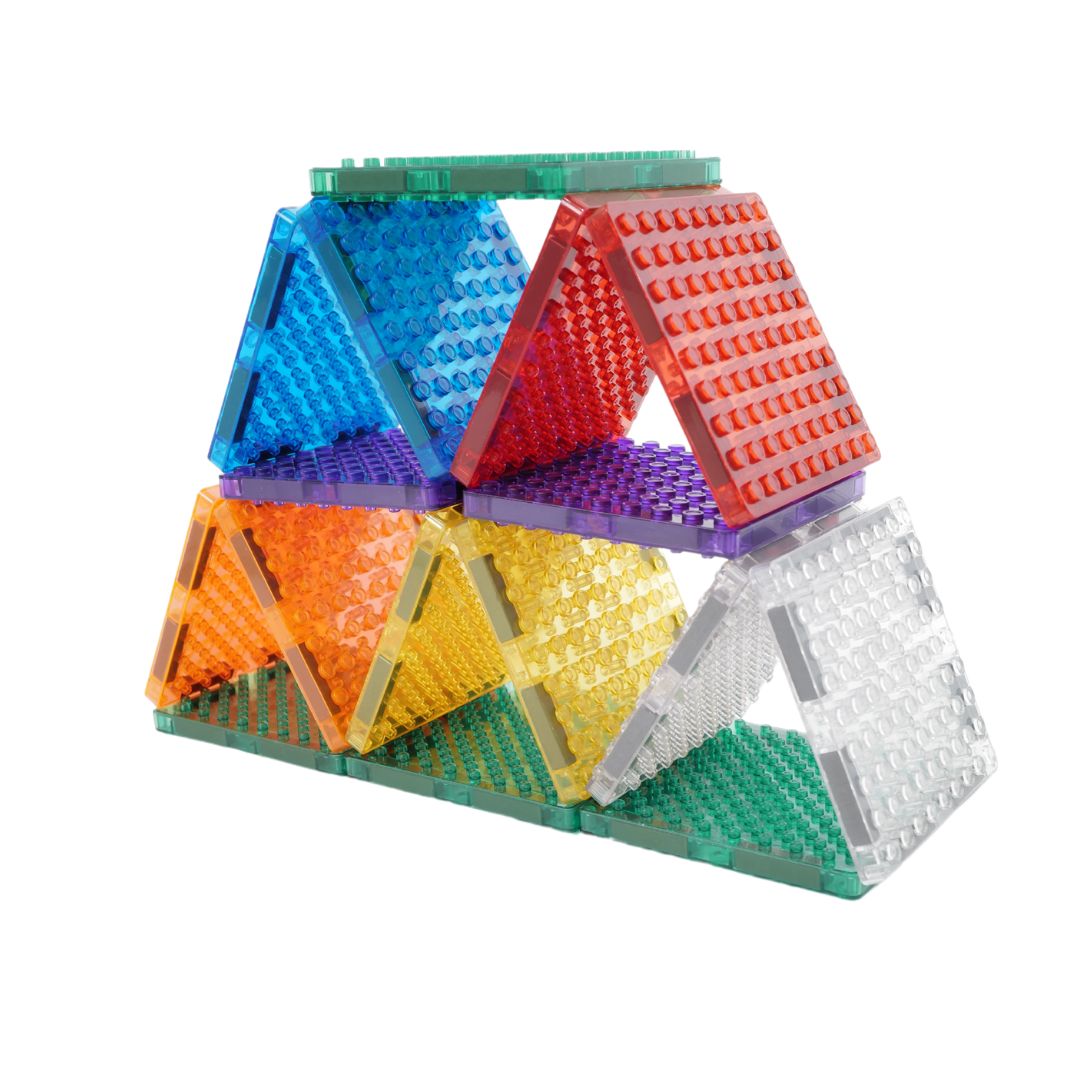 Cleverclixx – Brick Tiles Pack Intense 16 Pieces