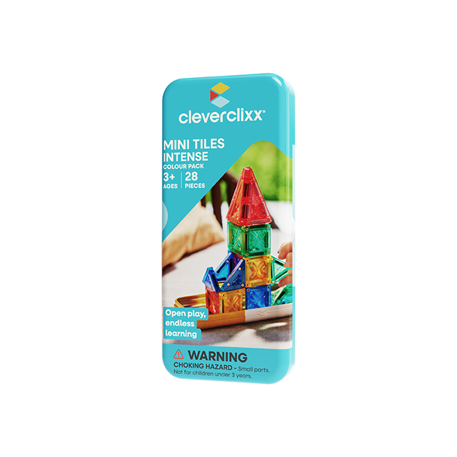Cleverclixx - Mini Tiles Pack Intense 28 Pieces