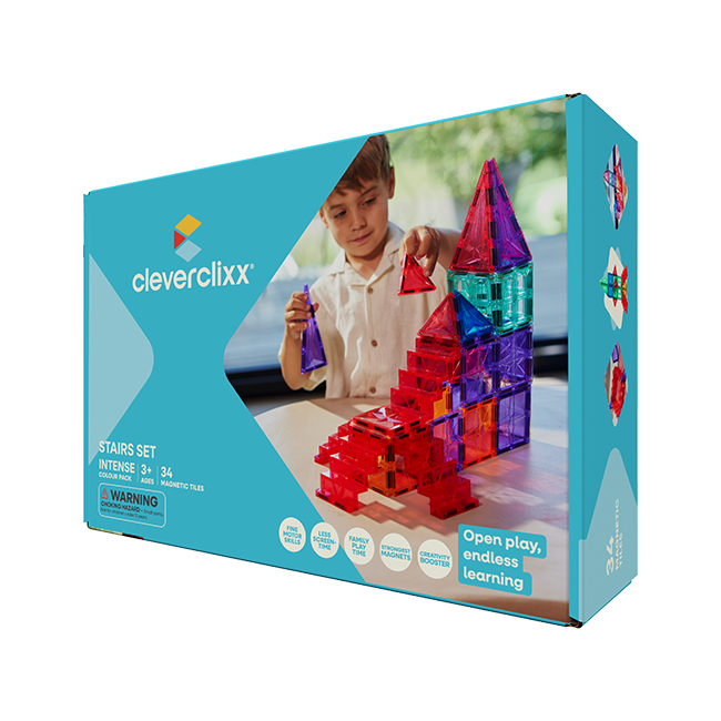 Cleverclixx - Stairs Set Intense 34 Pieces