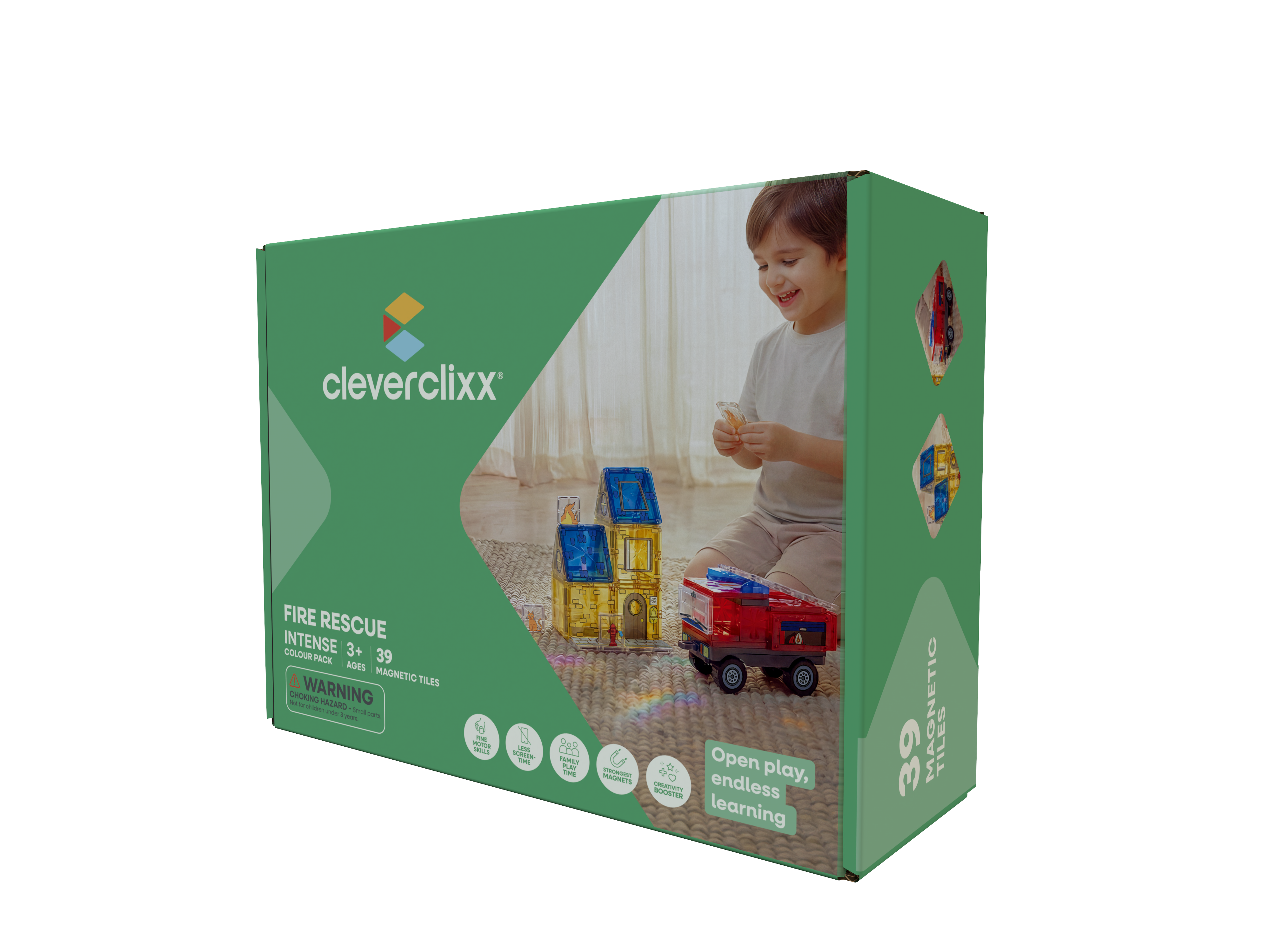 Cleverclixx - Fire Rescue Pack Intense 39 Pieces