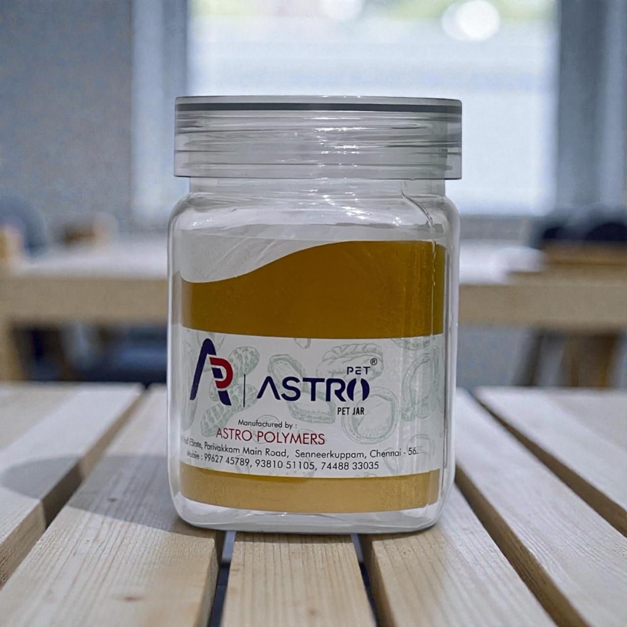 Astro Crisp Square PET Container 1100 ml