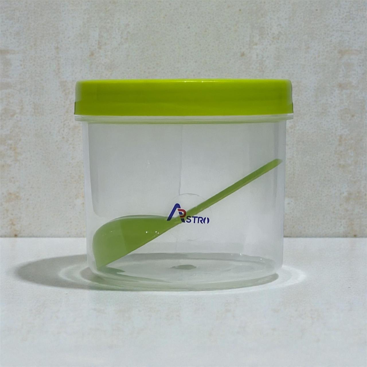 Astro Store Well PP Container with Spoon 750 ml – Blue