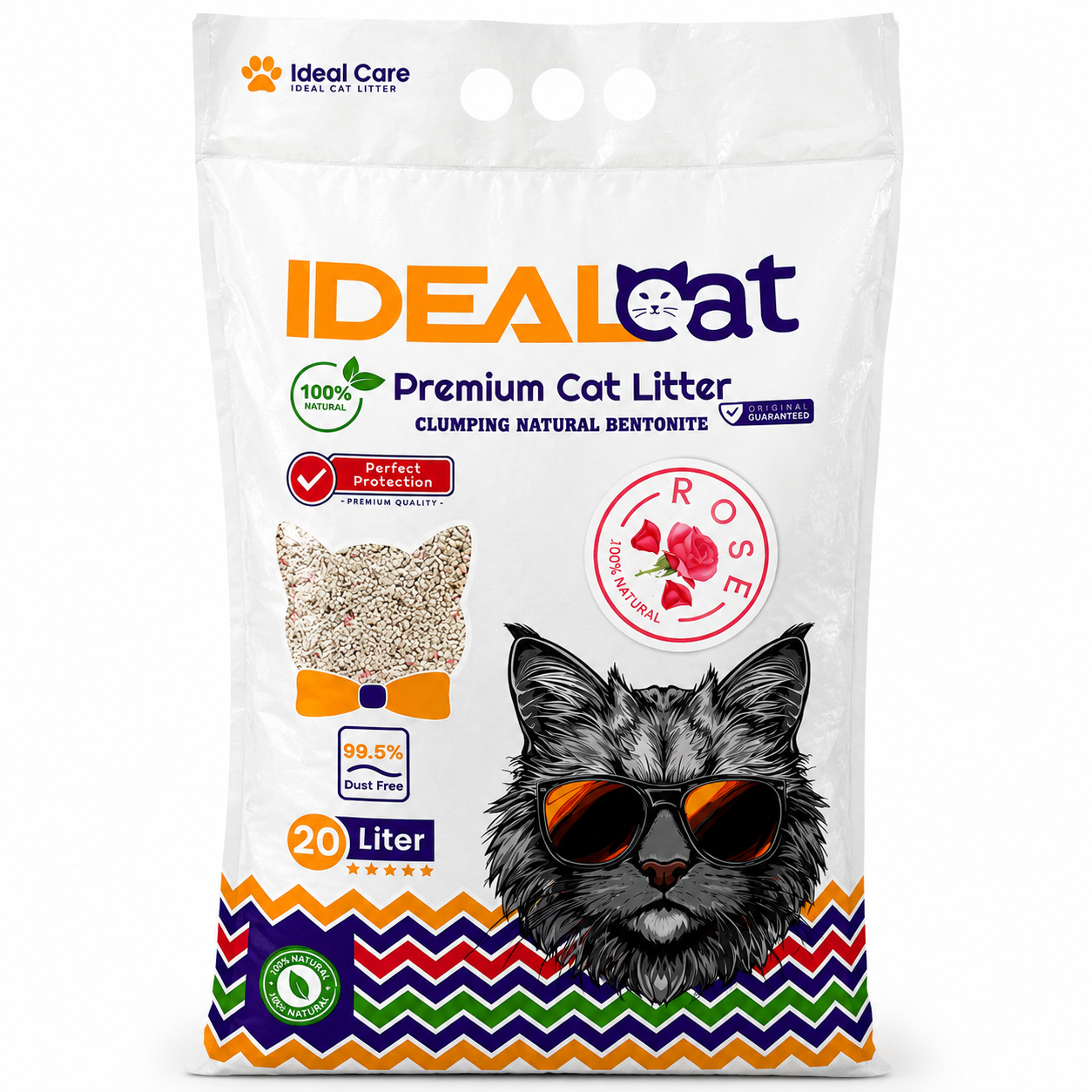 Ideal 20 L Cat Litter Rose