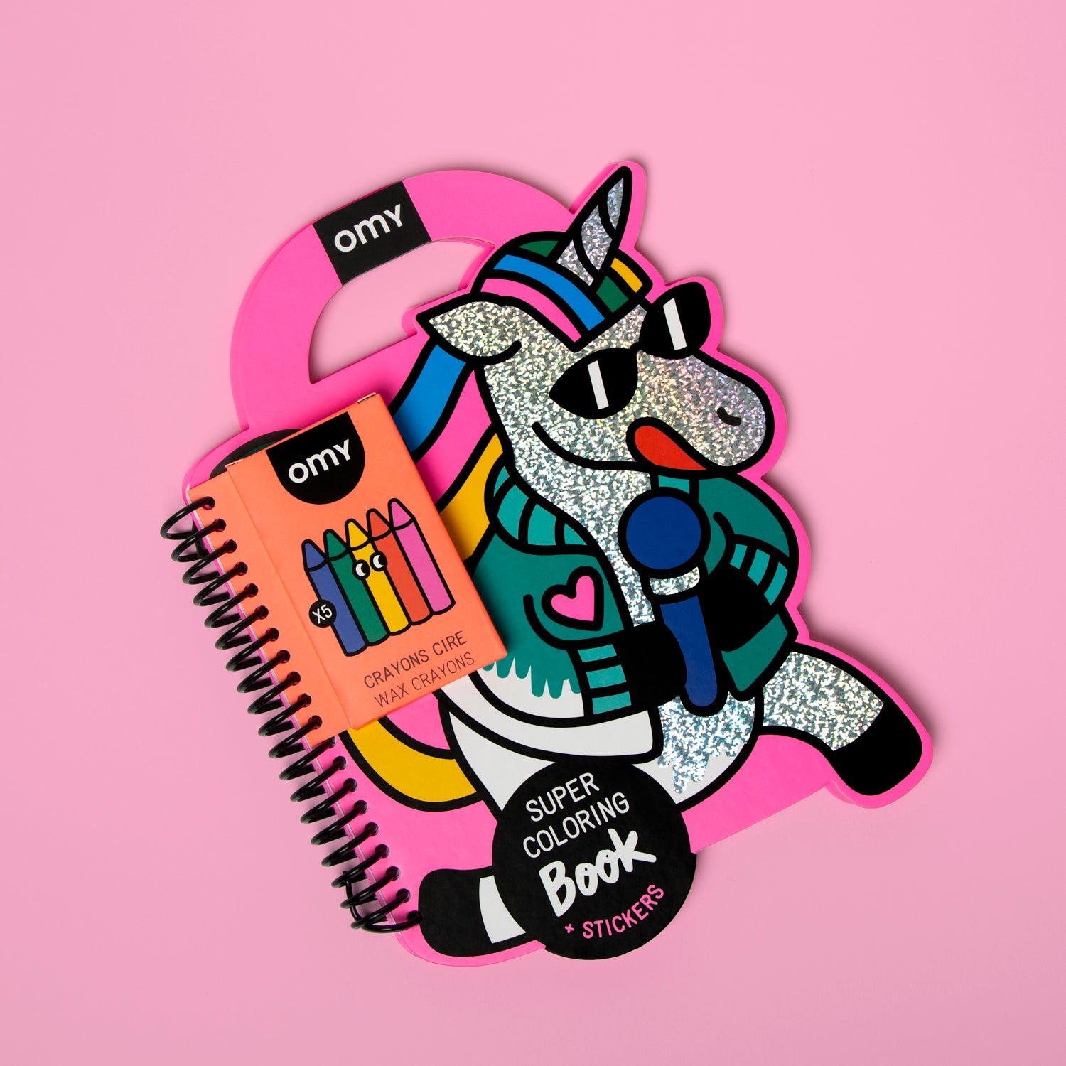 Super Coloring & Stickers Book - Lily