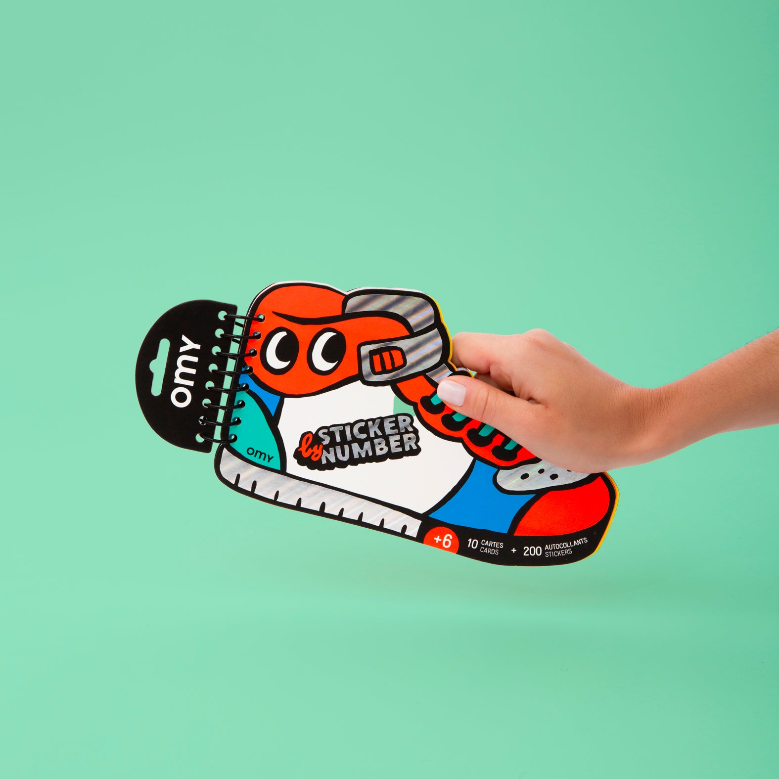 Sticker by Number Notebook - Street