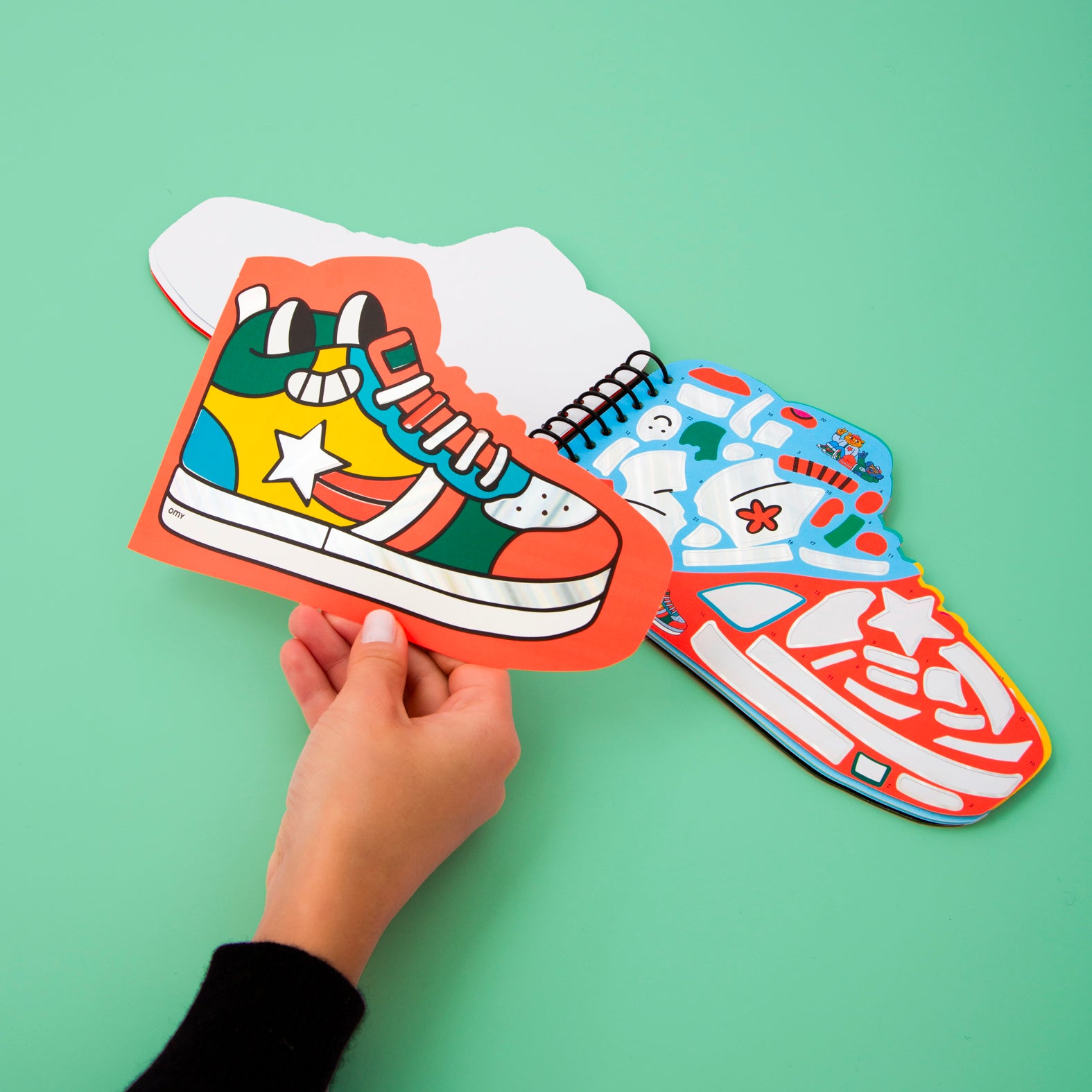 Sticker by Number Notebook - Street