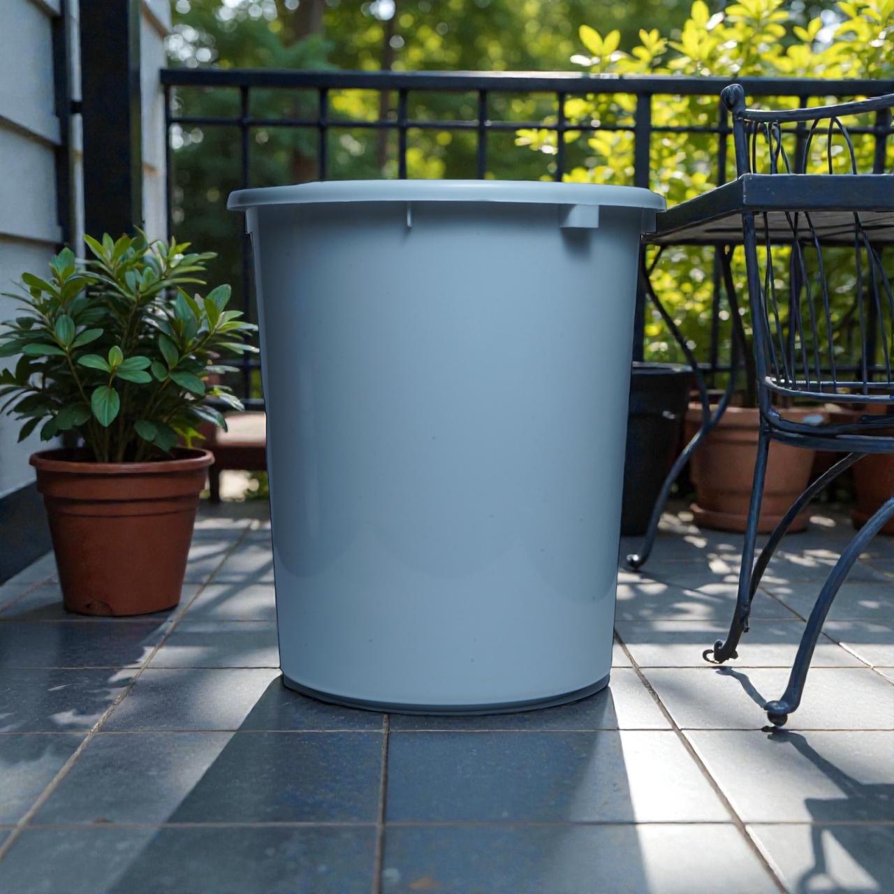Astro Clear Large Storage Bin 7500 ml - Grey