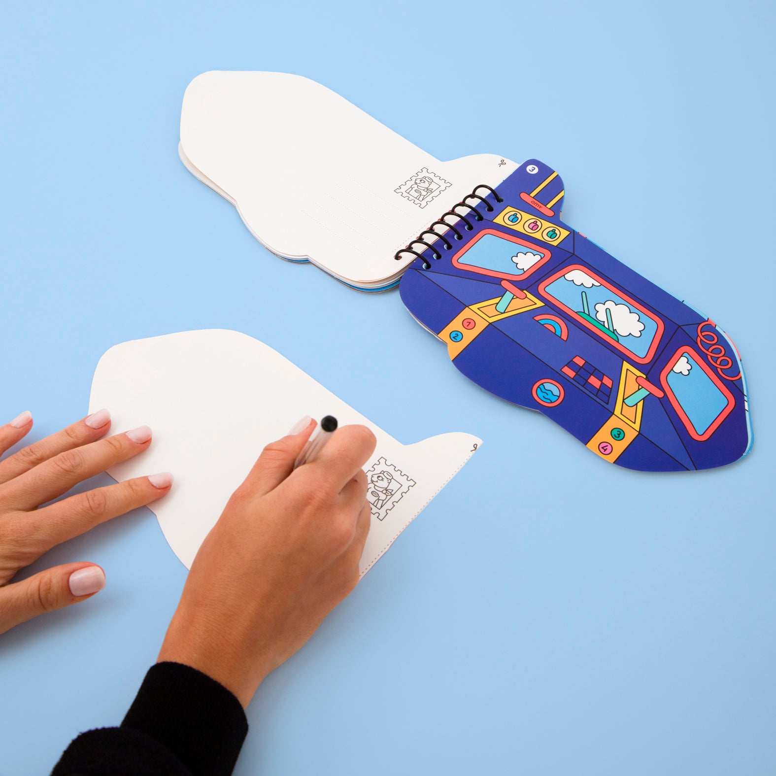 Sticker Activity Notebook - Vroom