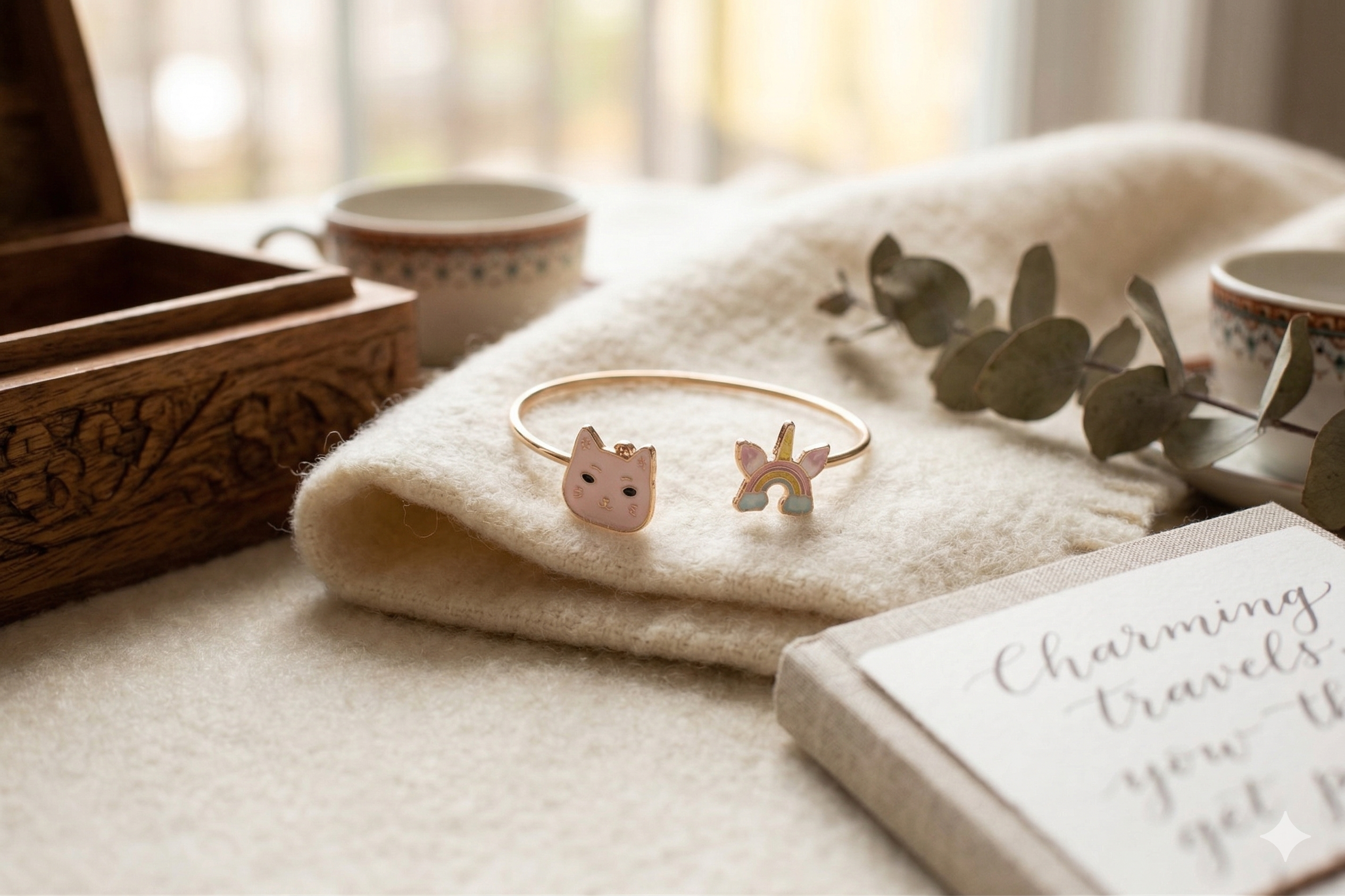 Cat Unicorn Magic Bangle