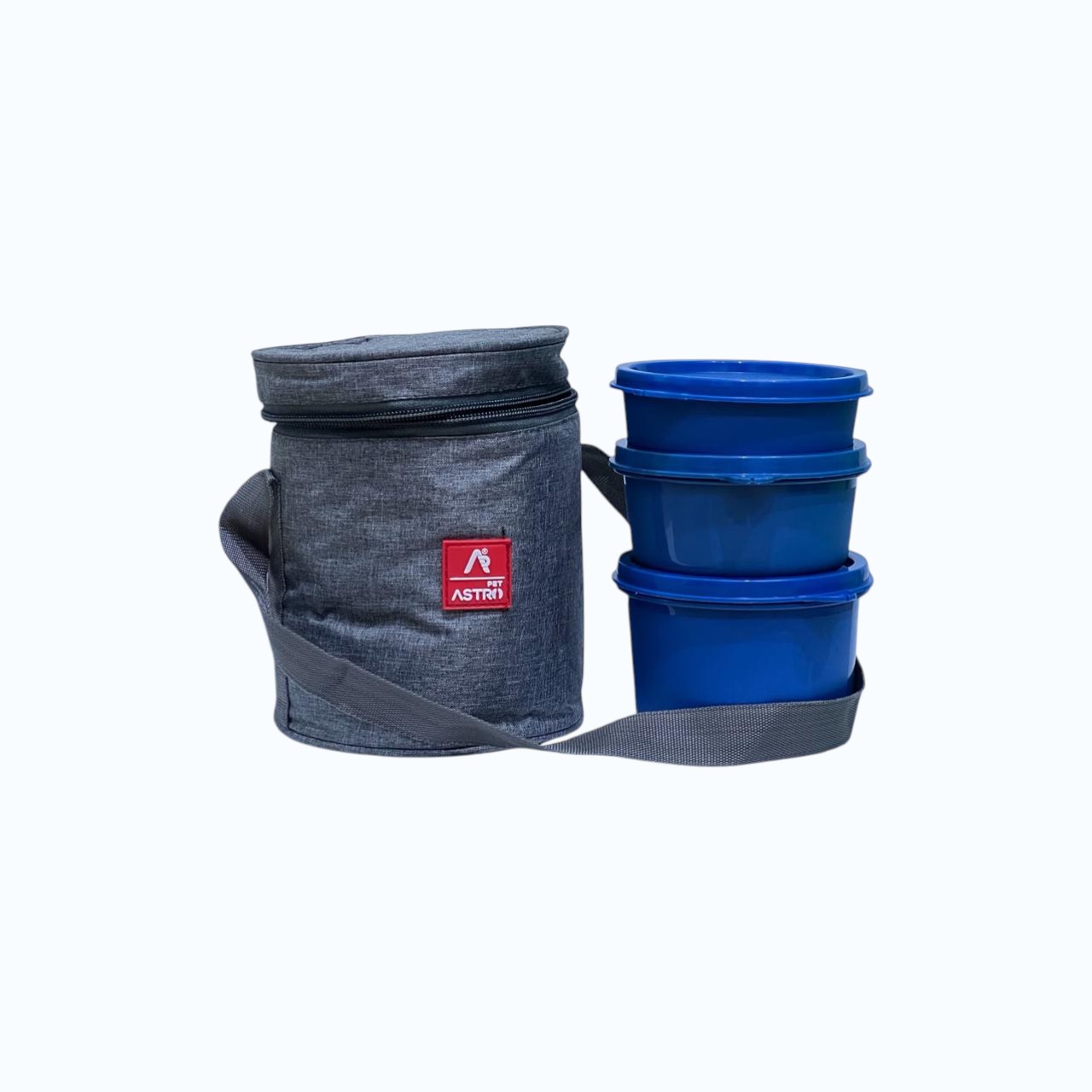 Astro Insulated Lunch Bag with 3-pcs Container Value Pack Set – Blue