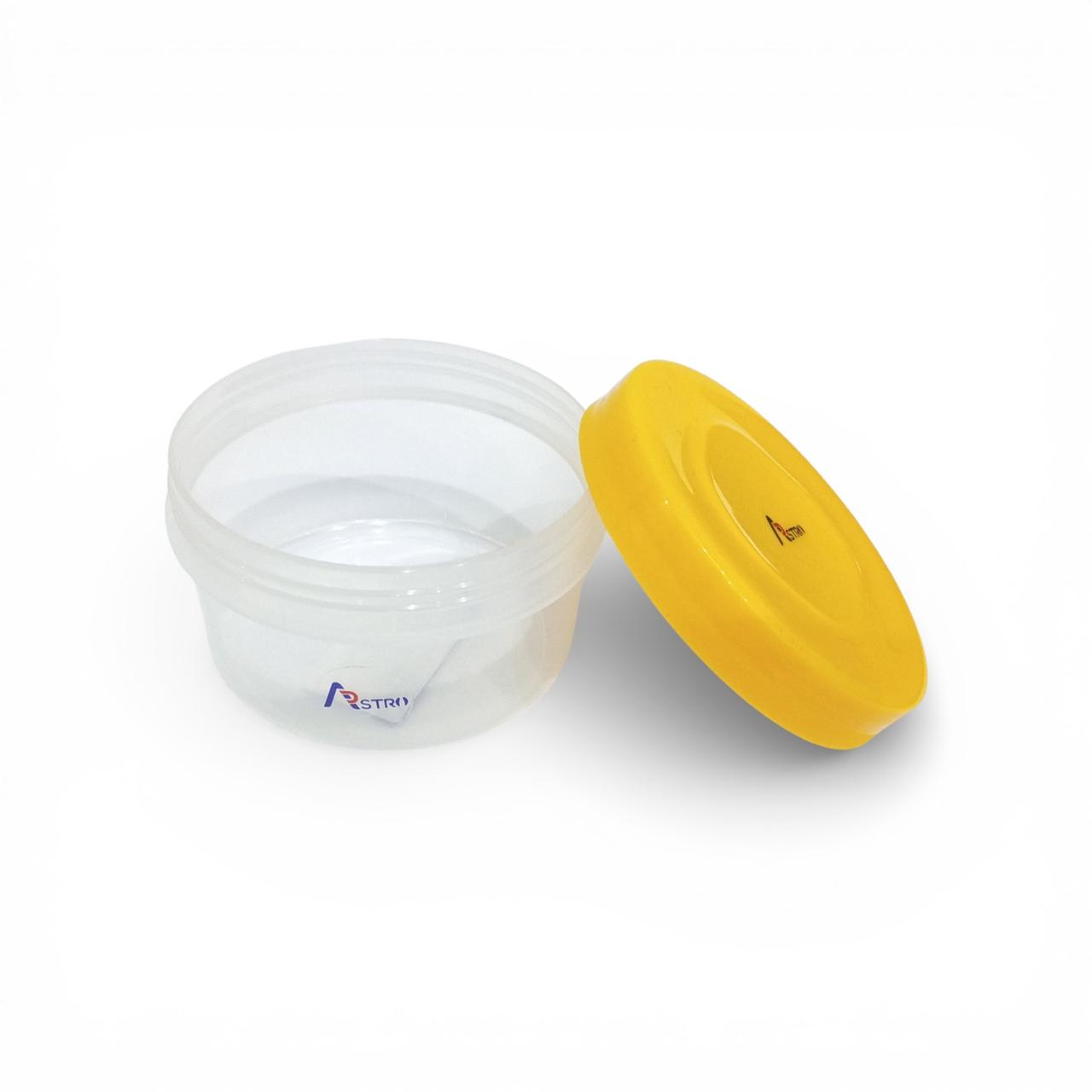 Astro Store Well PP Container 350 ml – Yellow