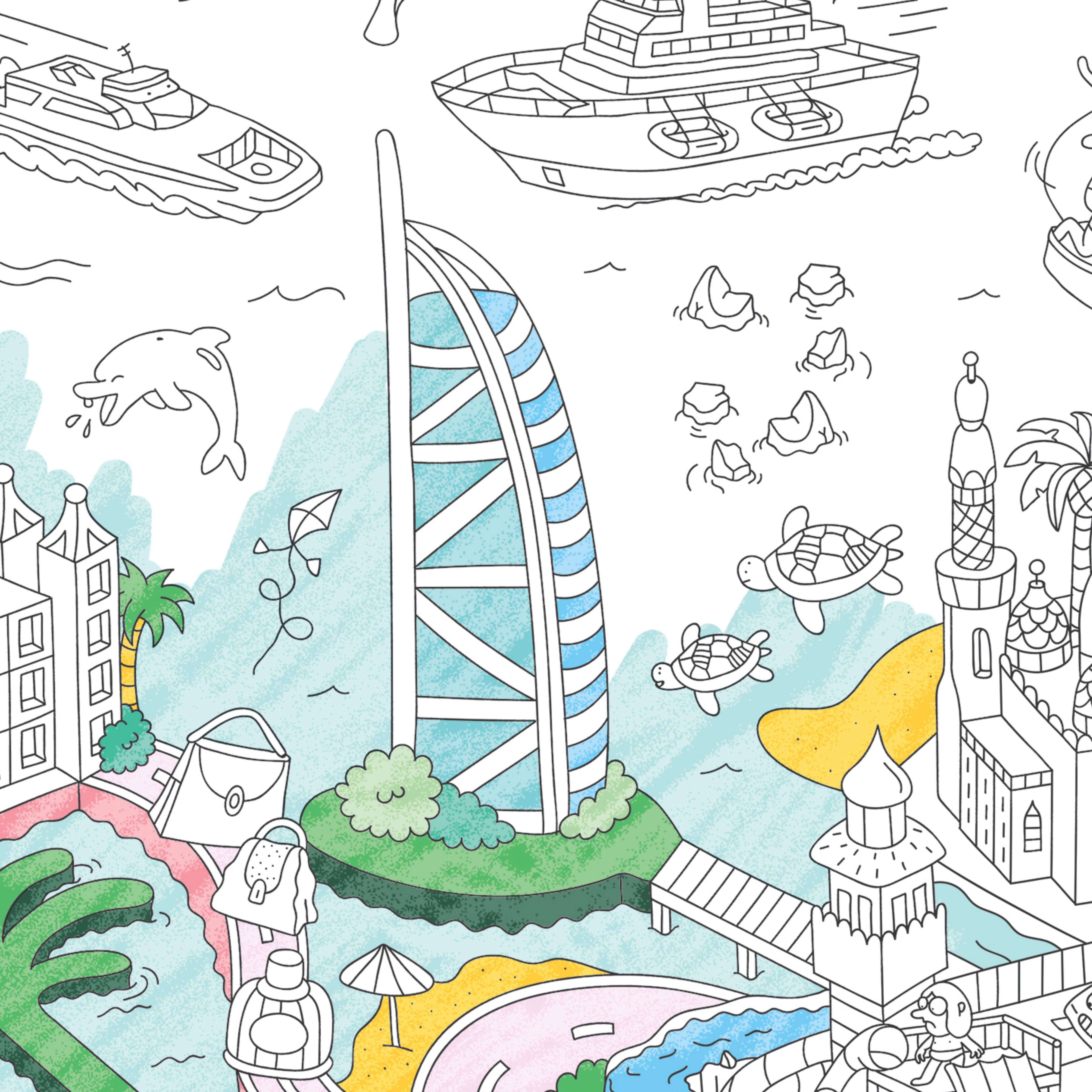 Large Poster – Dubai