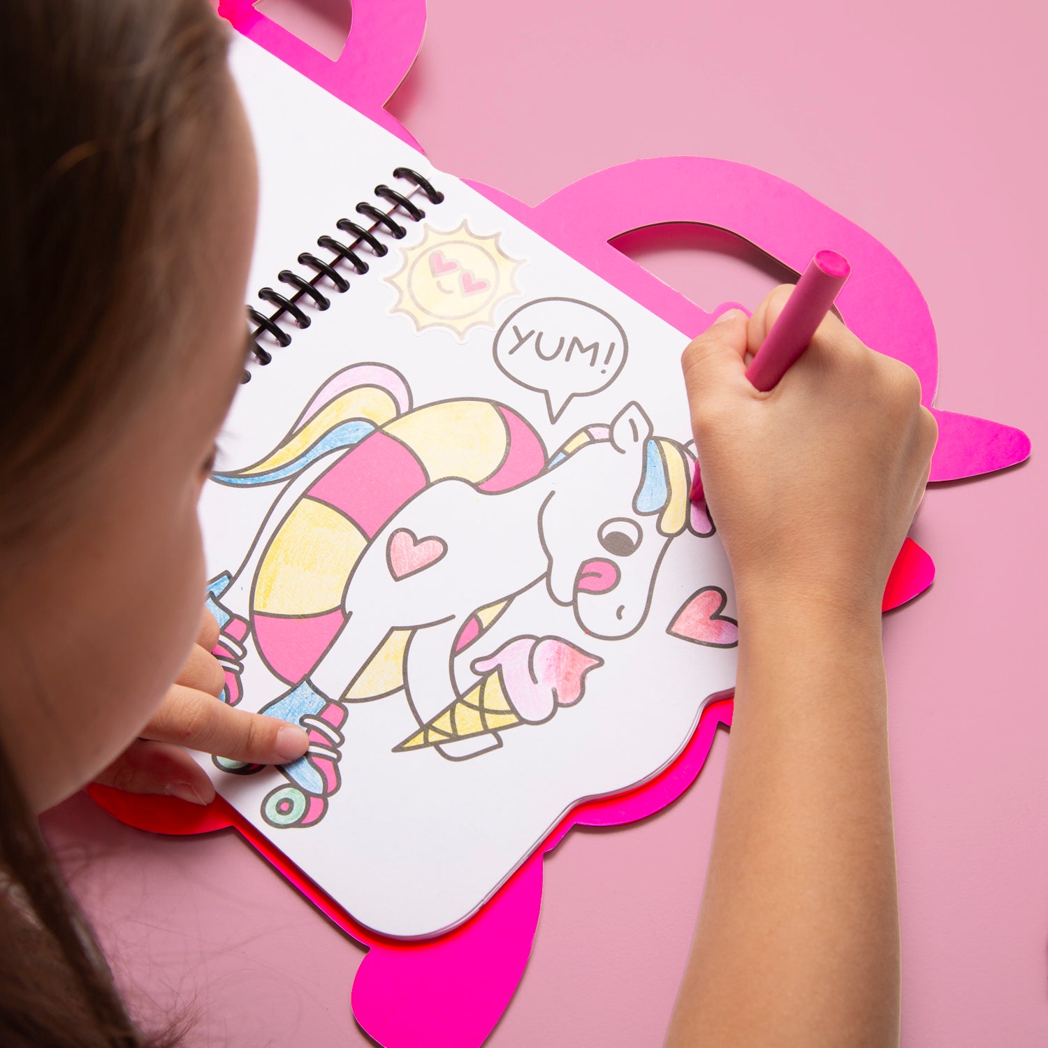 Super Coloring & Stickers Book – Lily