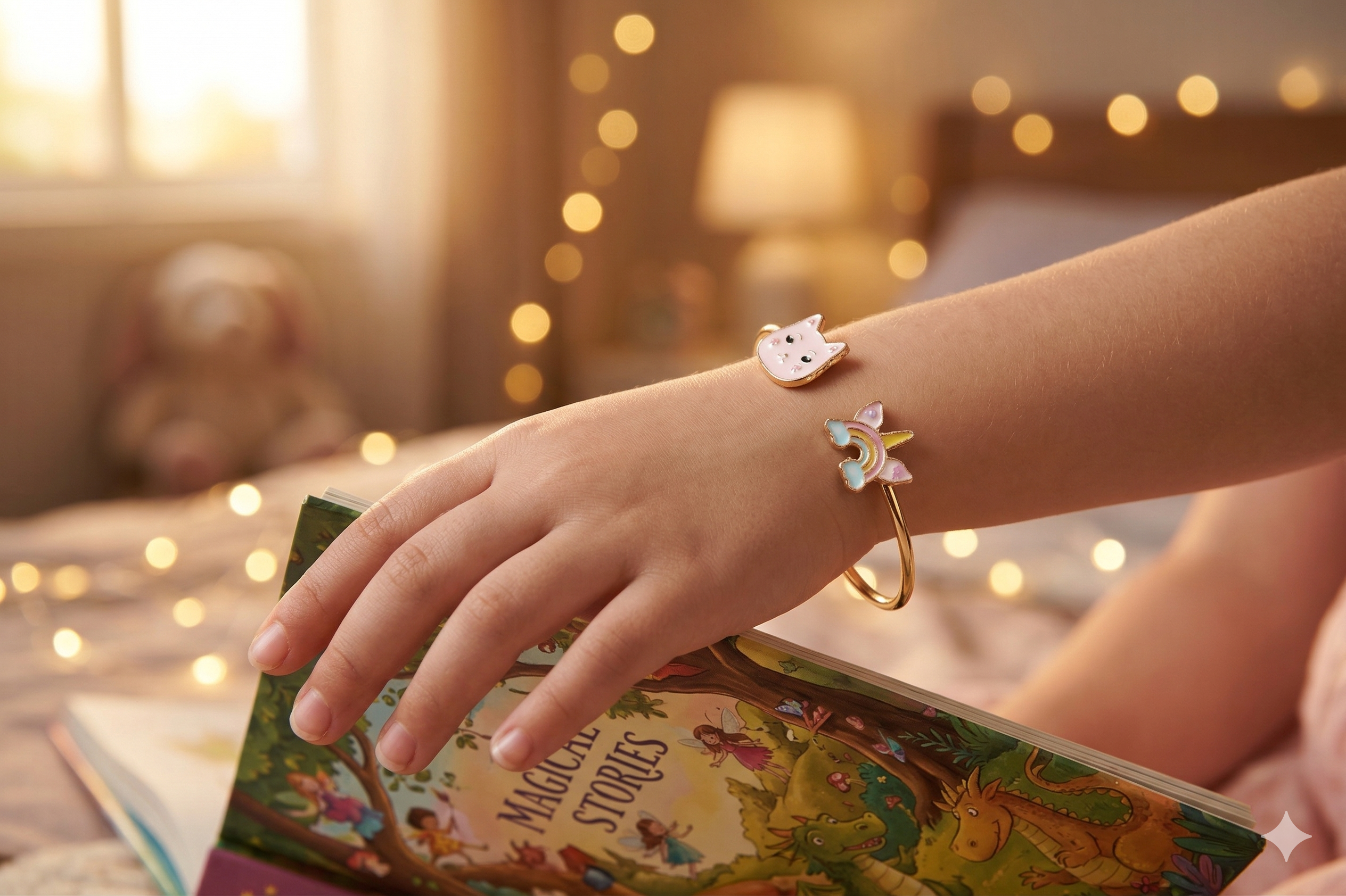 Cat Unicorn Magic Bangle