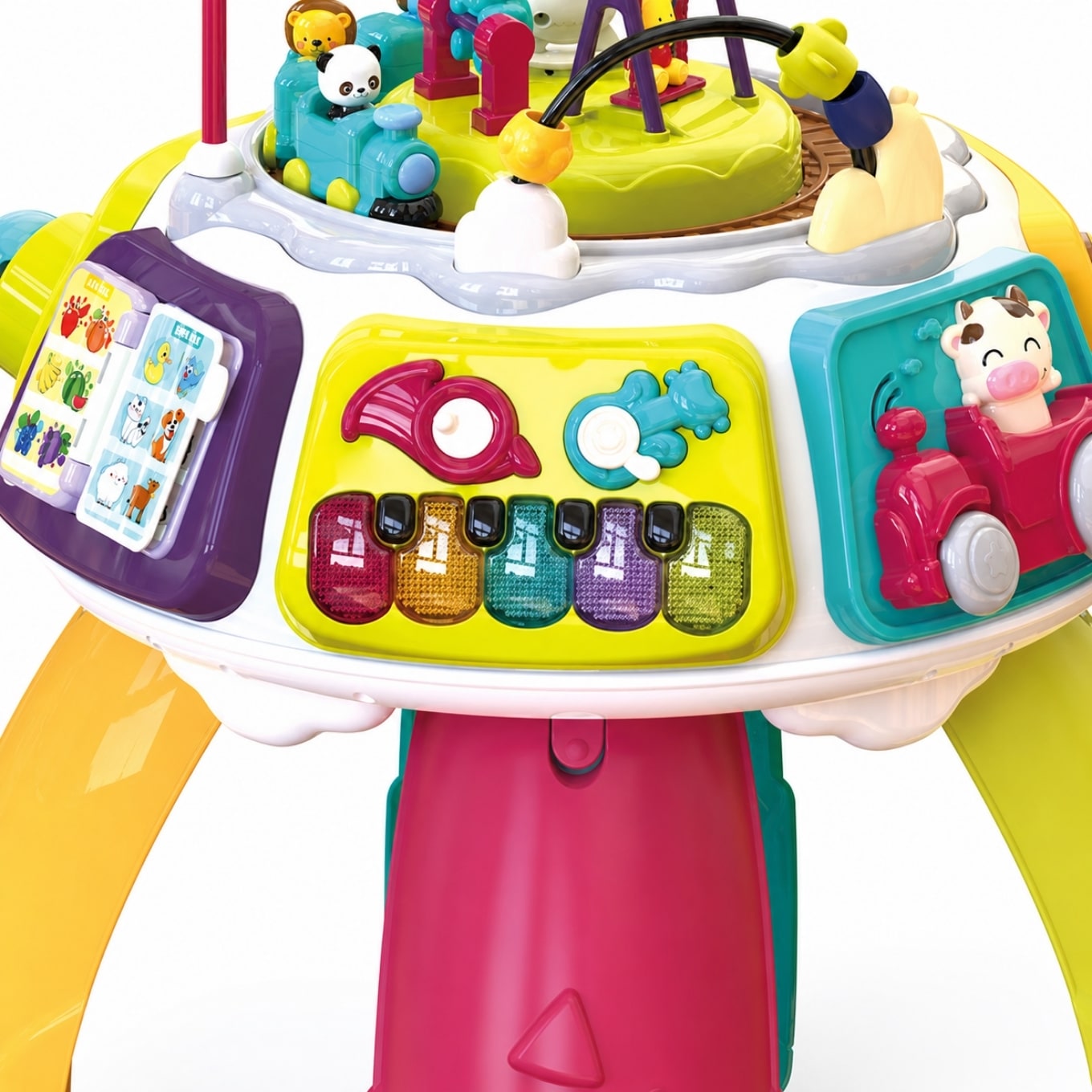 Musical Montessori Baby Activity Table Learning Center