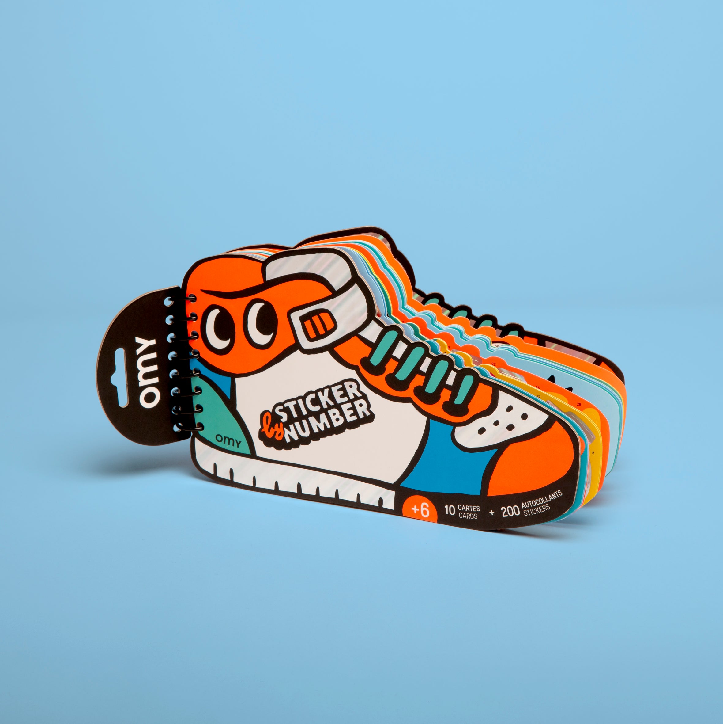 Sticker by Number Notebook – Street