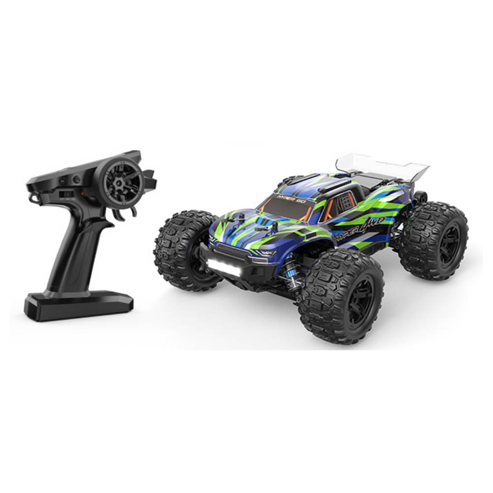 MJX - 1:16 Scale Radio Controlled Off-road Electronic Monster R/C Truck - Green