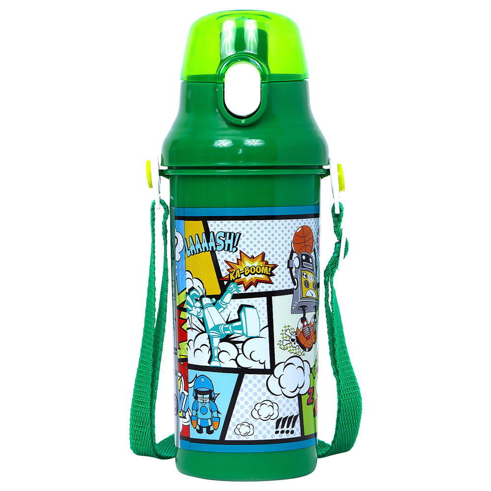 Eazy Kids Water Bottle 600ml - Green