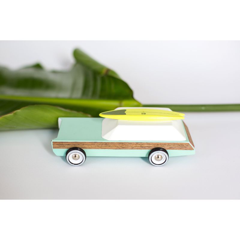 Candylab – Woodie Redux Toy Car – Multicolor