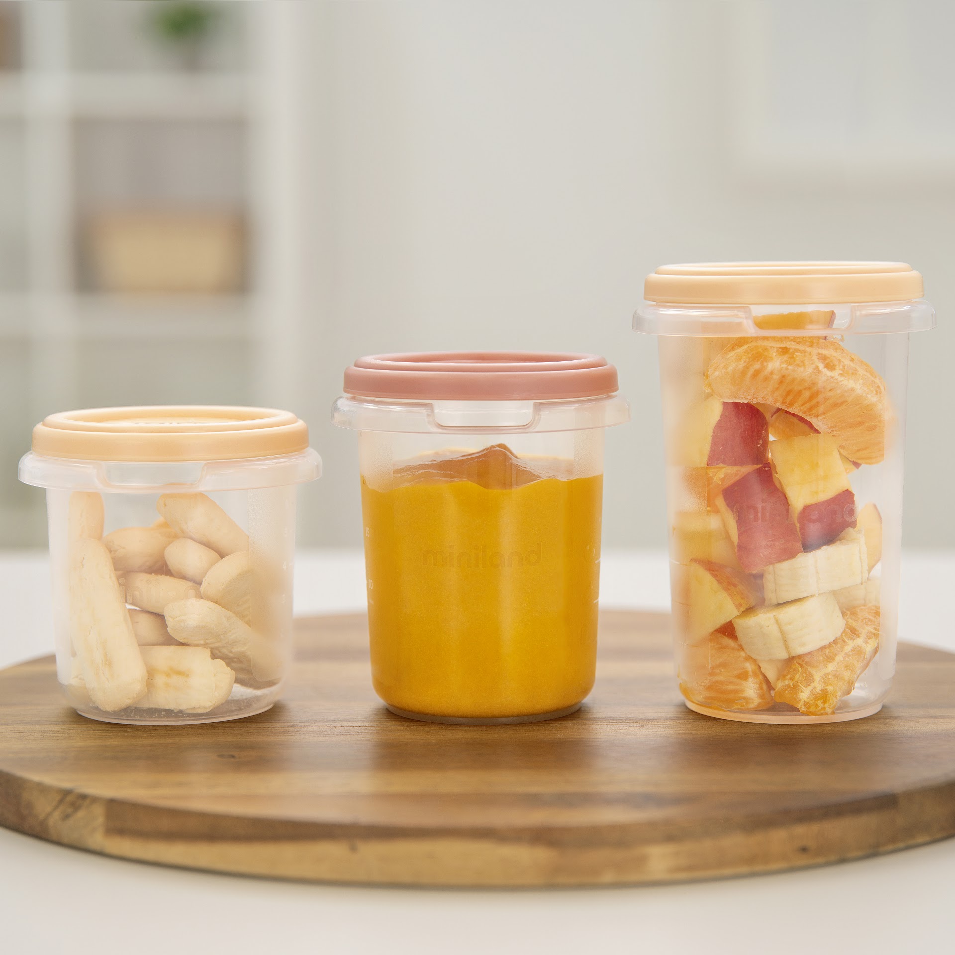 Miniland 12-piece baby food storage set