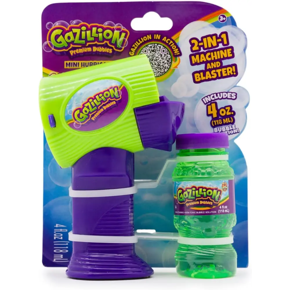 Gazillion - Bubbles Storm battery-operated with 8oz