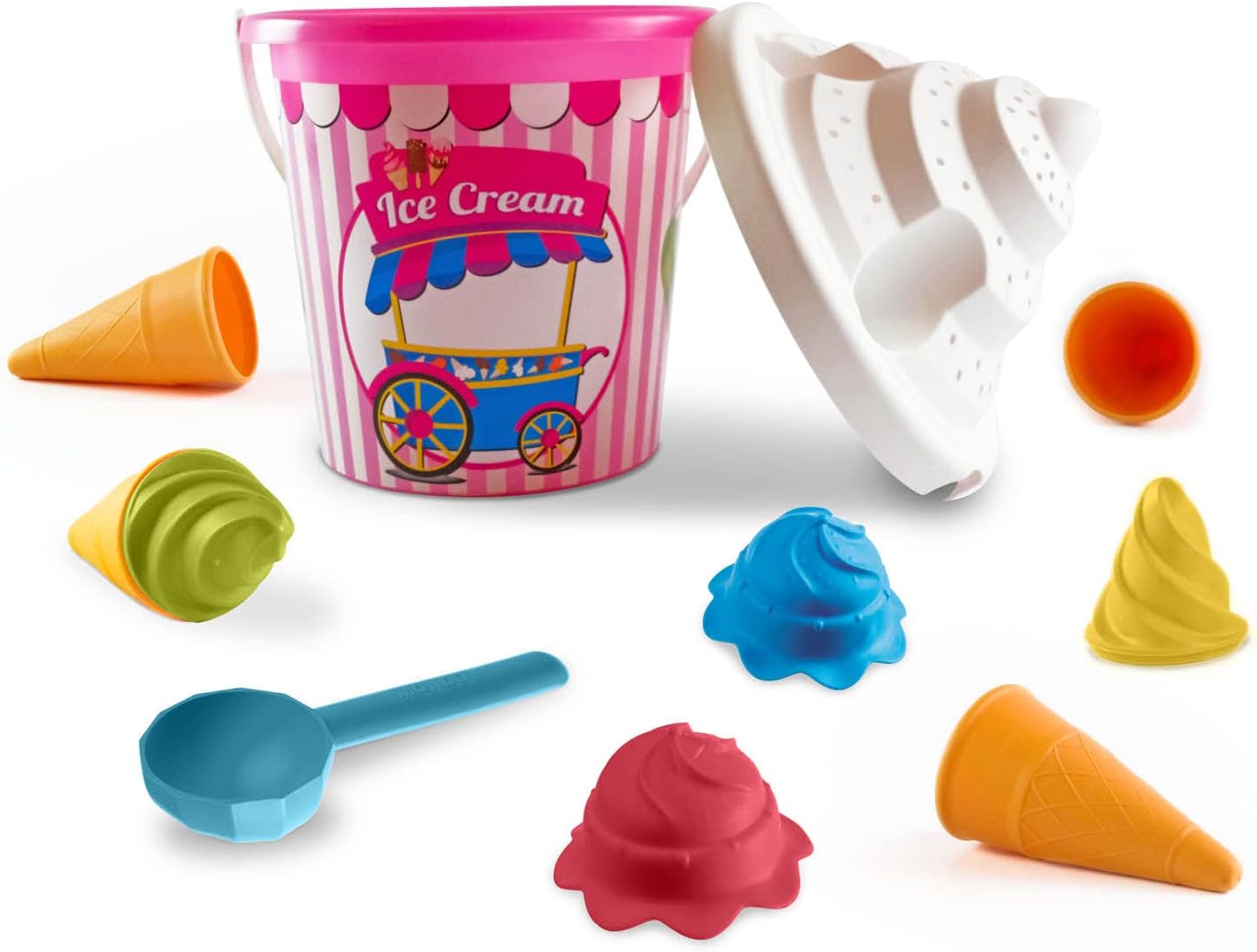 Mondo - Bio bucket set 17cm ice cream