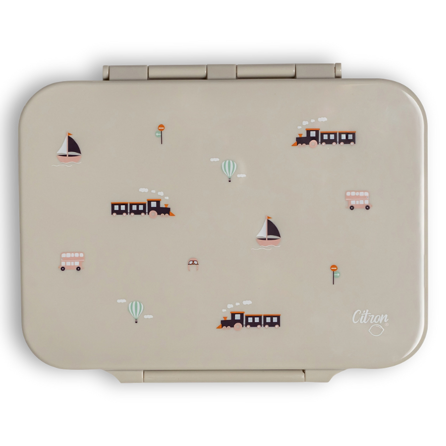 Citron - Rectangle Lunchbox Vehicles