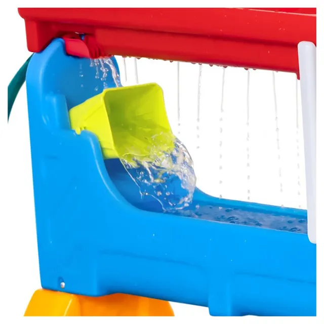 Simplay3 - Raindrop Falls Water Table Splash Pool, Multicolor