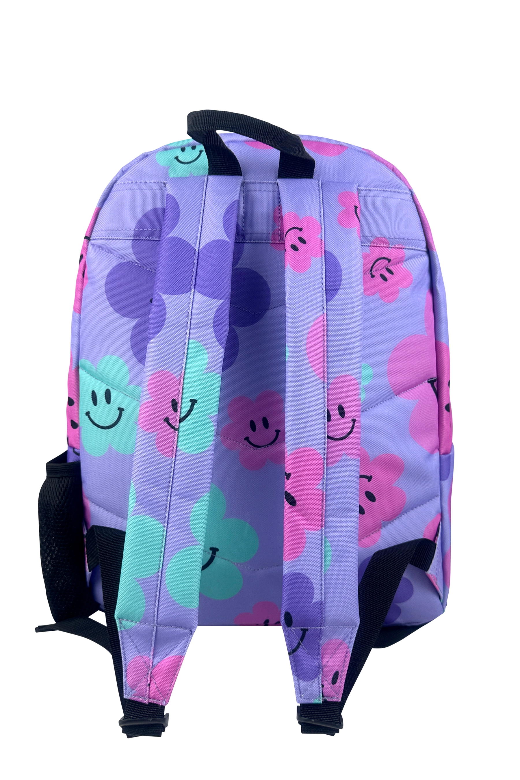 HYPE Backpack Iconic Purple Happy Flowers