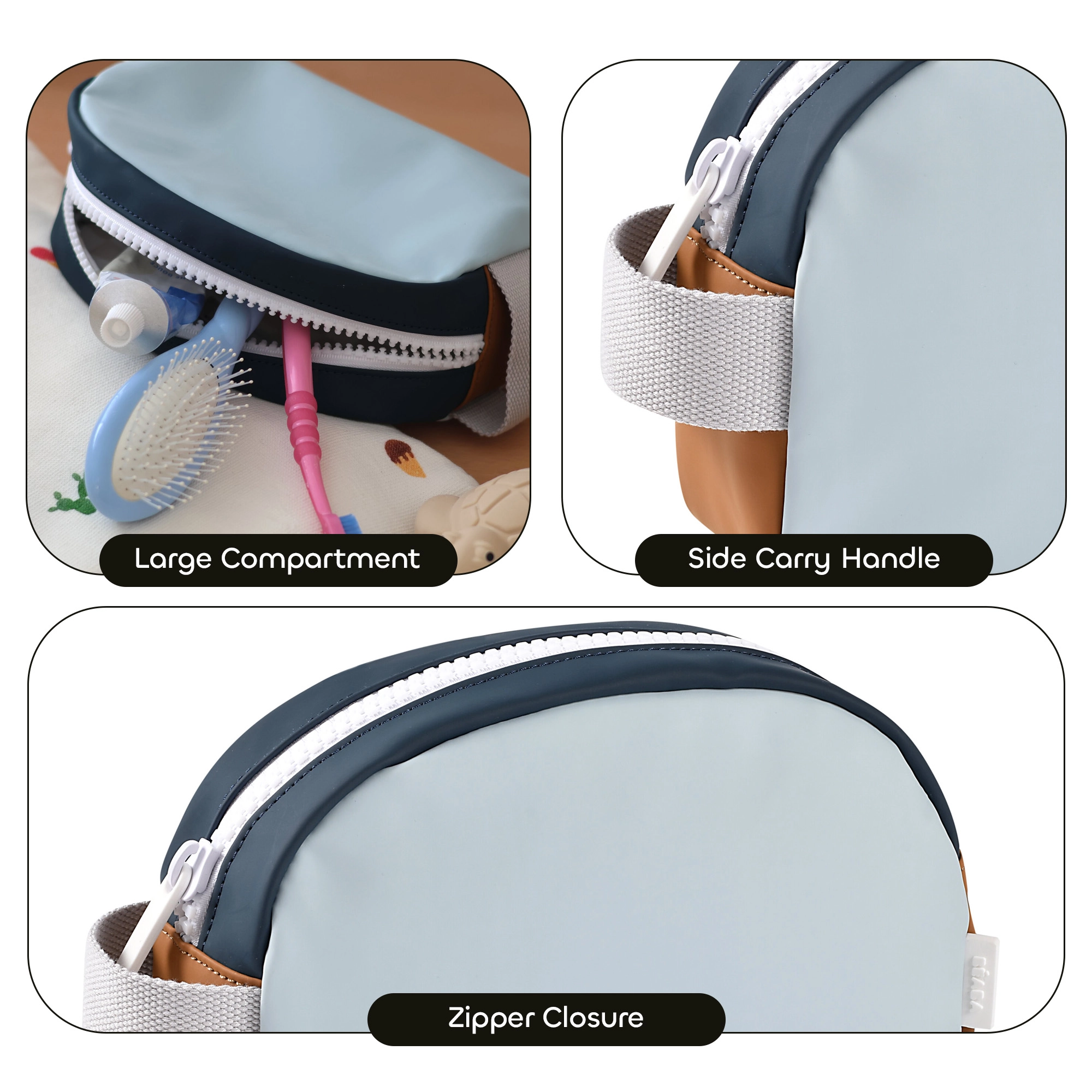 BEABA Toiletry Bag Faro Night Blue
