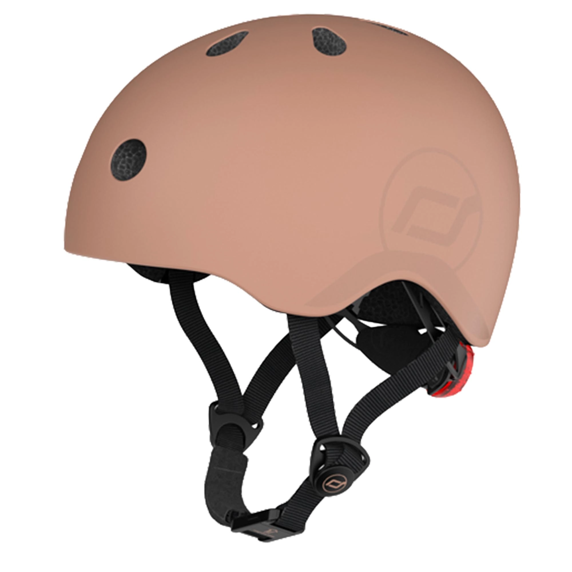 Scoot & Ride Kids Helmet S-M Steel, Adjustable Kids Safety Helmet with Magnetic Fastener, Lightweight Protective Helmet for Scooters and Outdoor Play
